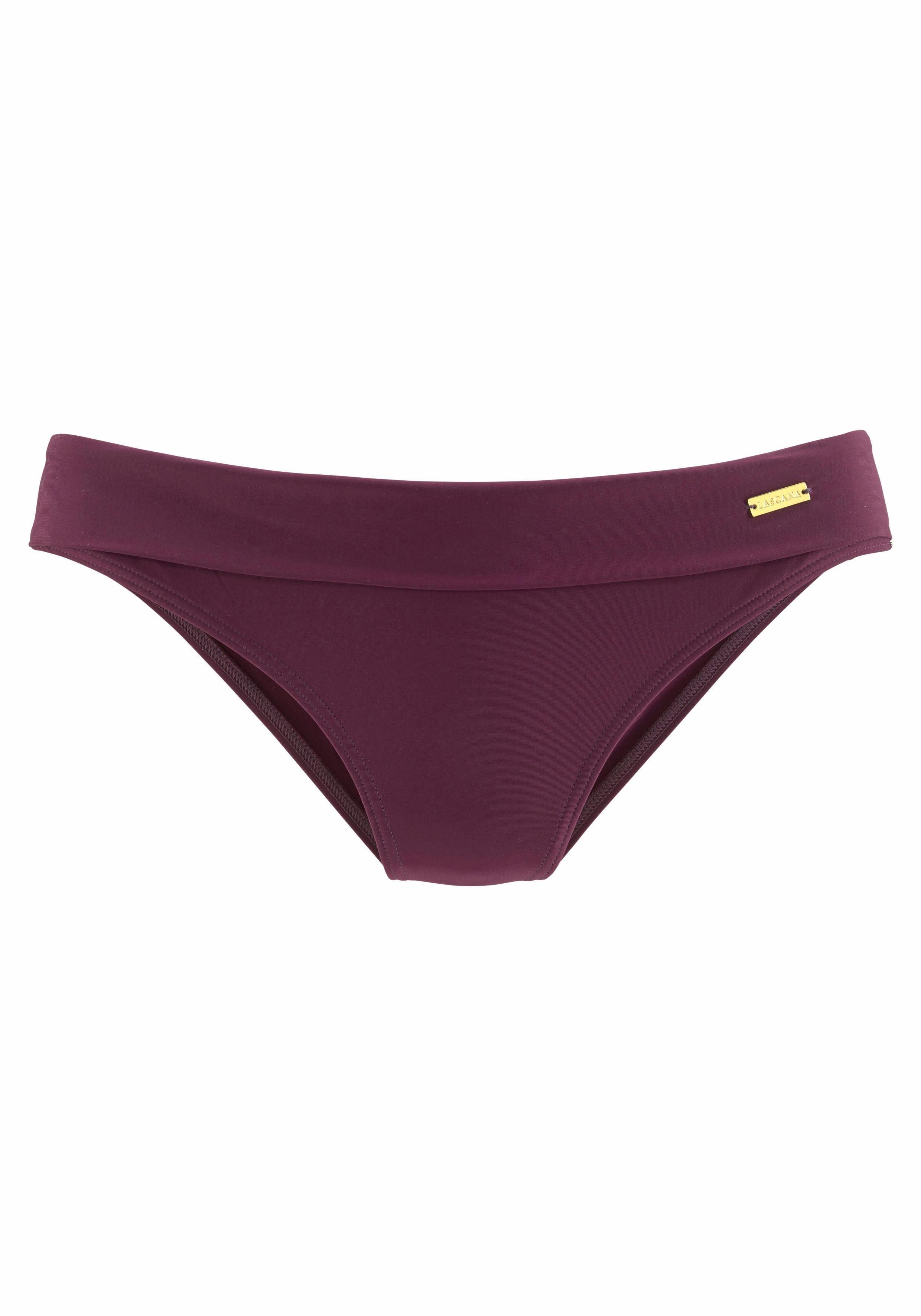 LASCANA Bikini-Hose Italy mit Umschlagbund mehr