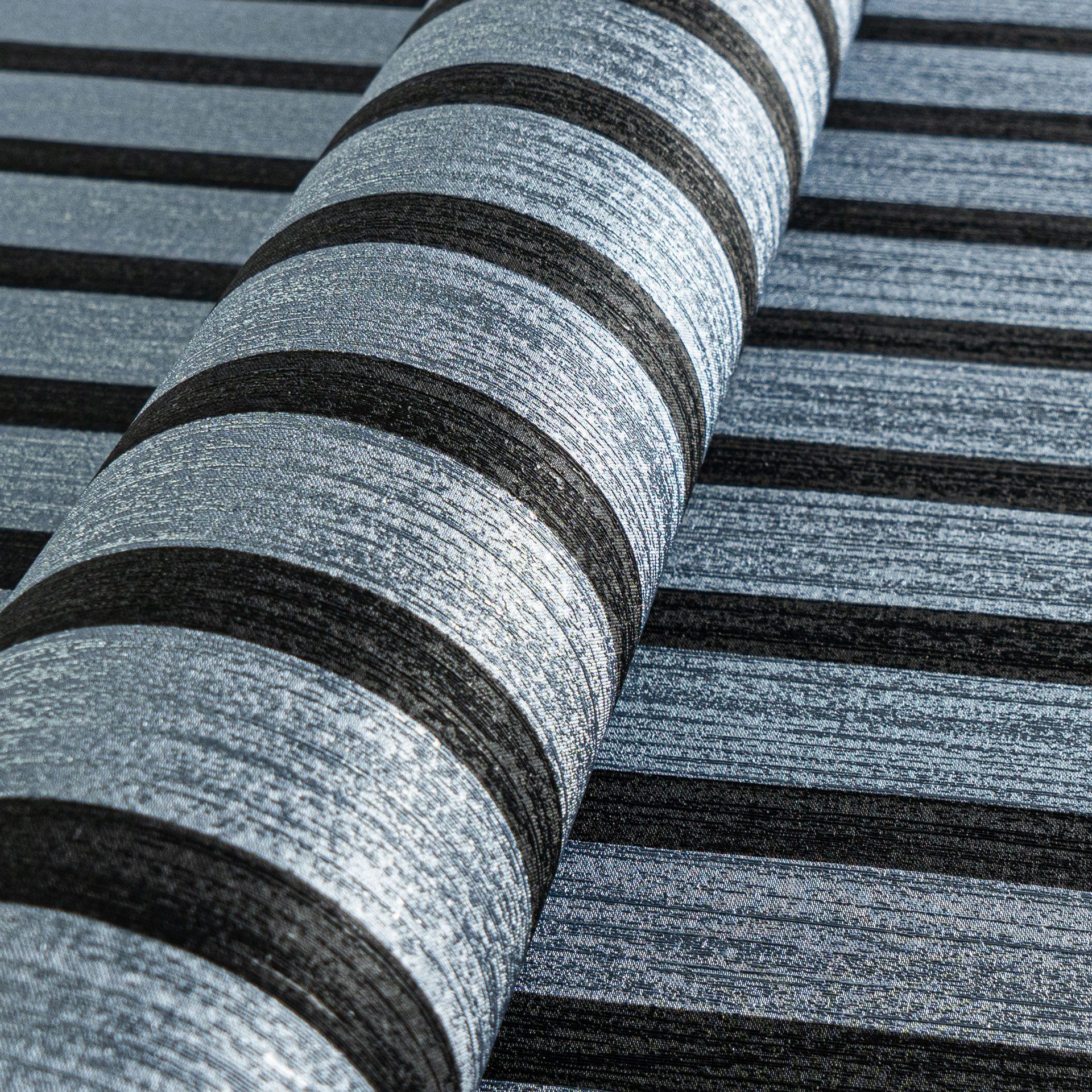 A.S. Création Vliestapete 50 Jahre AS Holzpaneele Tapete Holzoptik mit Metallic-Effekt 3D, strukturiert, leicht glänzend, (1 St), Vliestapete Wandpaneele für Sc – Bild 3 von 5