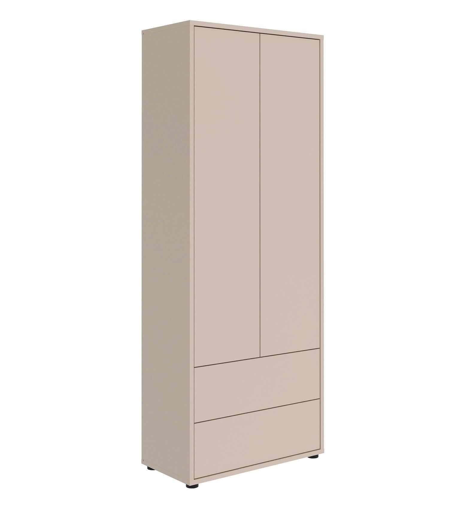 mokebo Mehrzweckschrank Der Aufrechte Wohnzimmerschrank, Hochschrank, Mehrzweckschrank in kaschmir