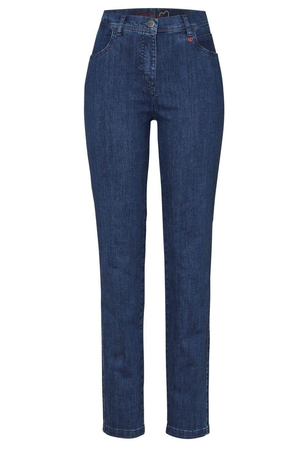 Relaxed by TONI 5-Pocket-Hose Relaxed by Toni Jeans Meine beste Freundin - blau (1-tlg)
