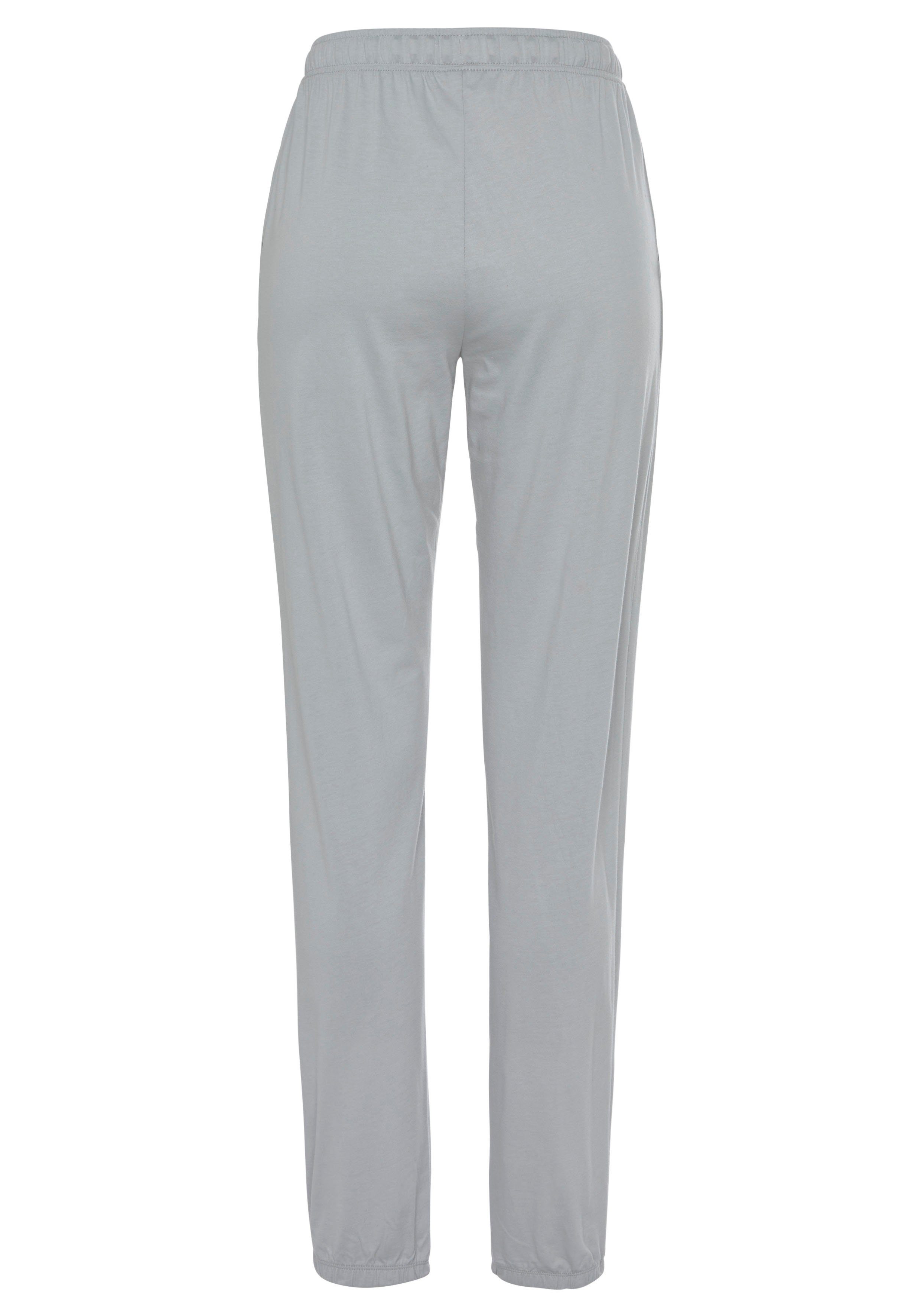 bequemer Weite s.Oliver in grau Pyjamahose