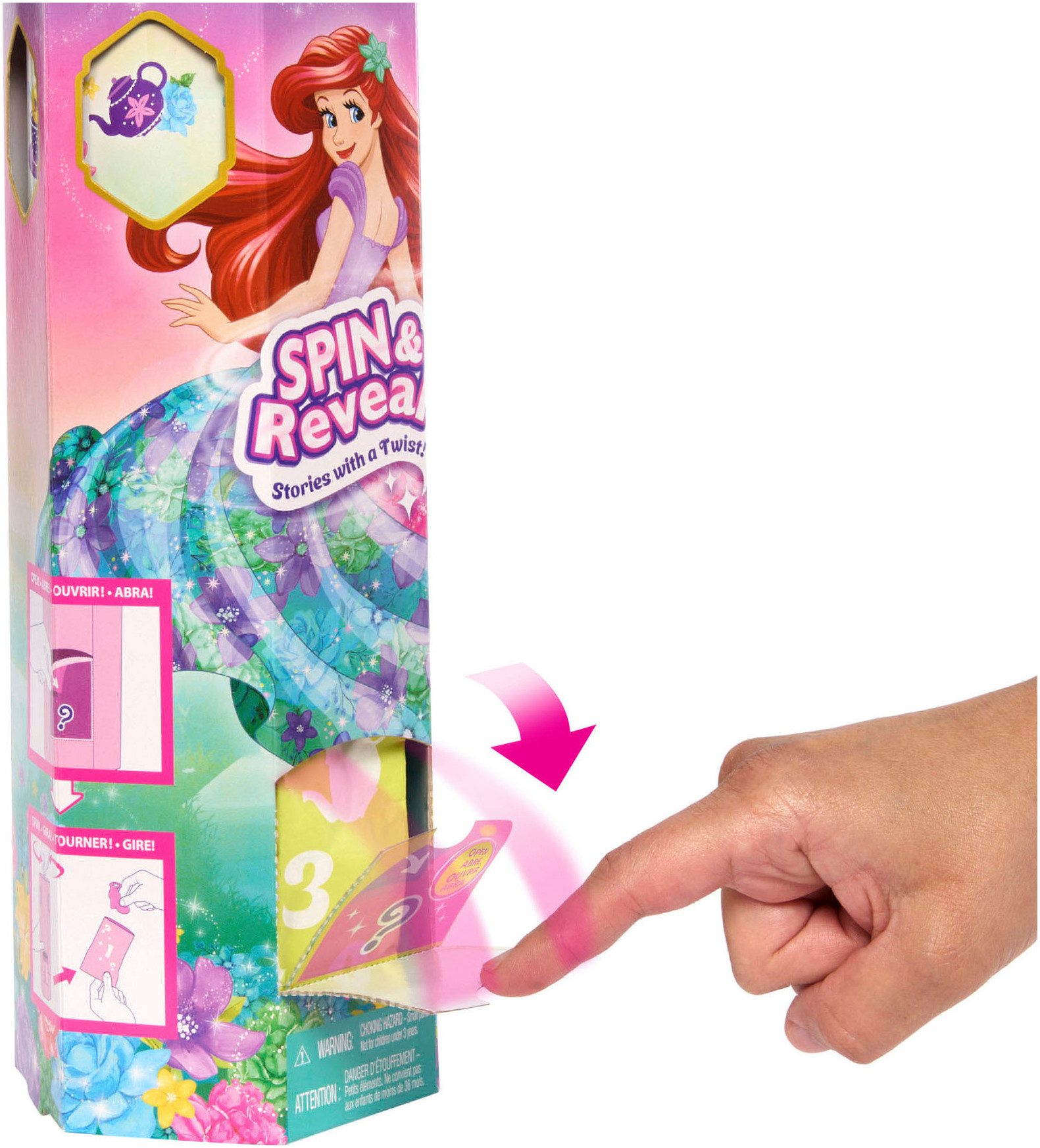 Mattel® Anziehpuppe Disney Princess Spin & Reveal Arielle