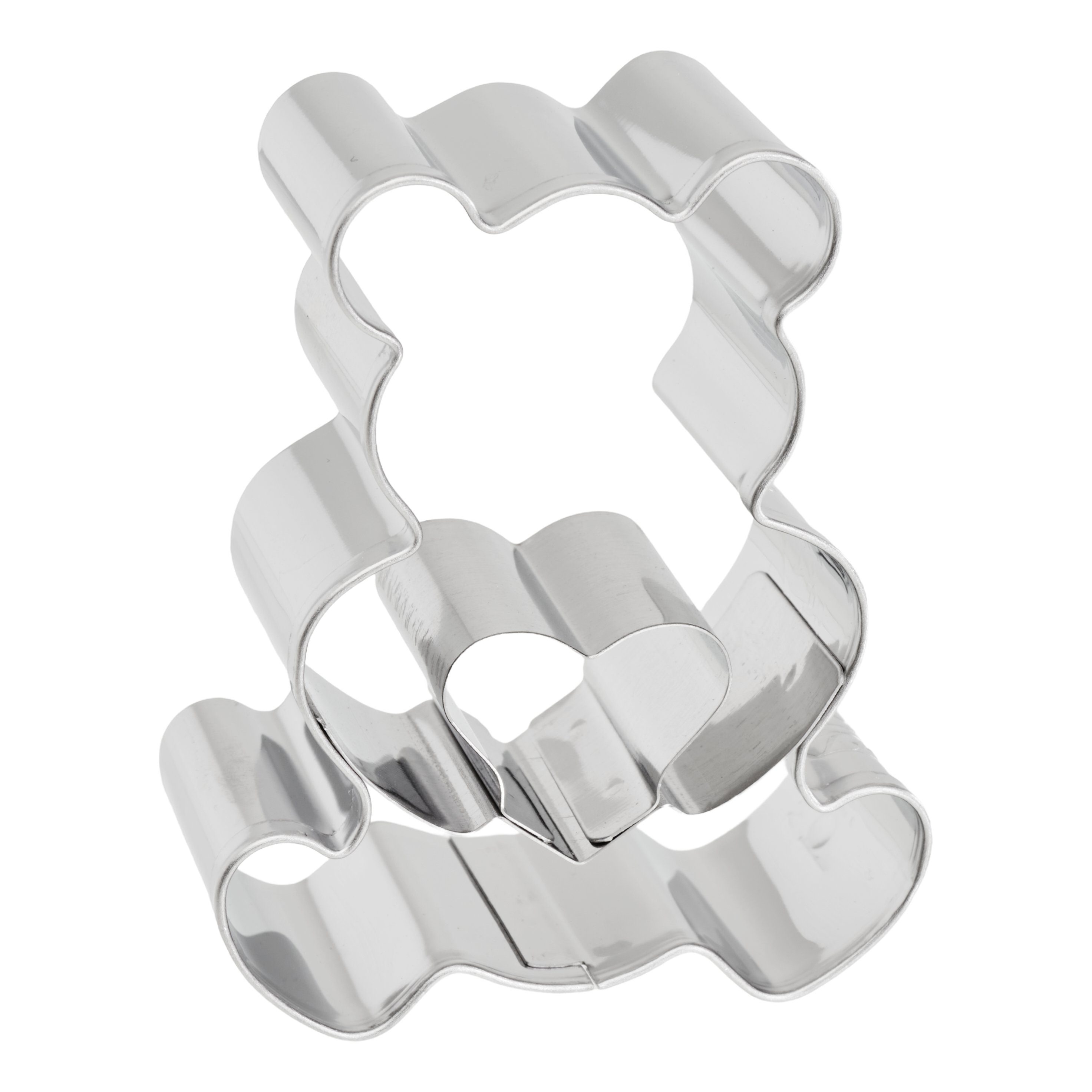 Coppa Pasta Di Acciaio Set Di 5 Formine Rotonde Per Biscotti, In Acciaio Inox, Set Di Formine Diametri 6 7 8 9 10 Cm