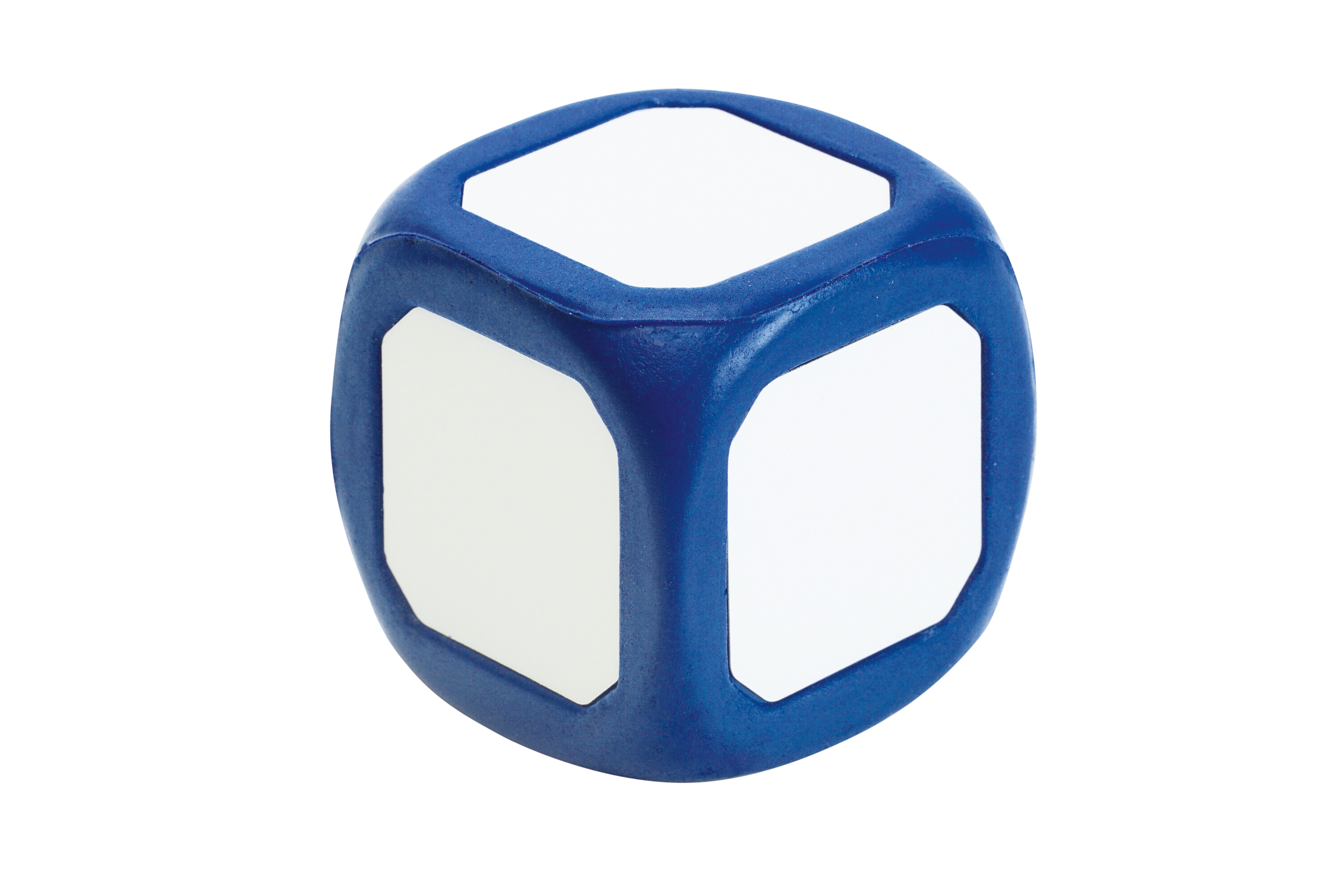 TimeTEX Spiel Blanko-Würfel mit weißen Flächen, 5,5 cm