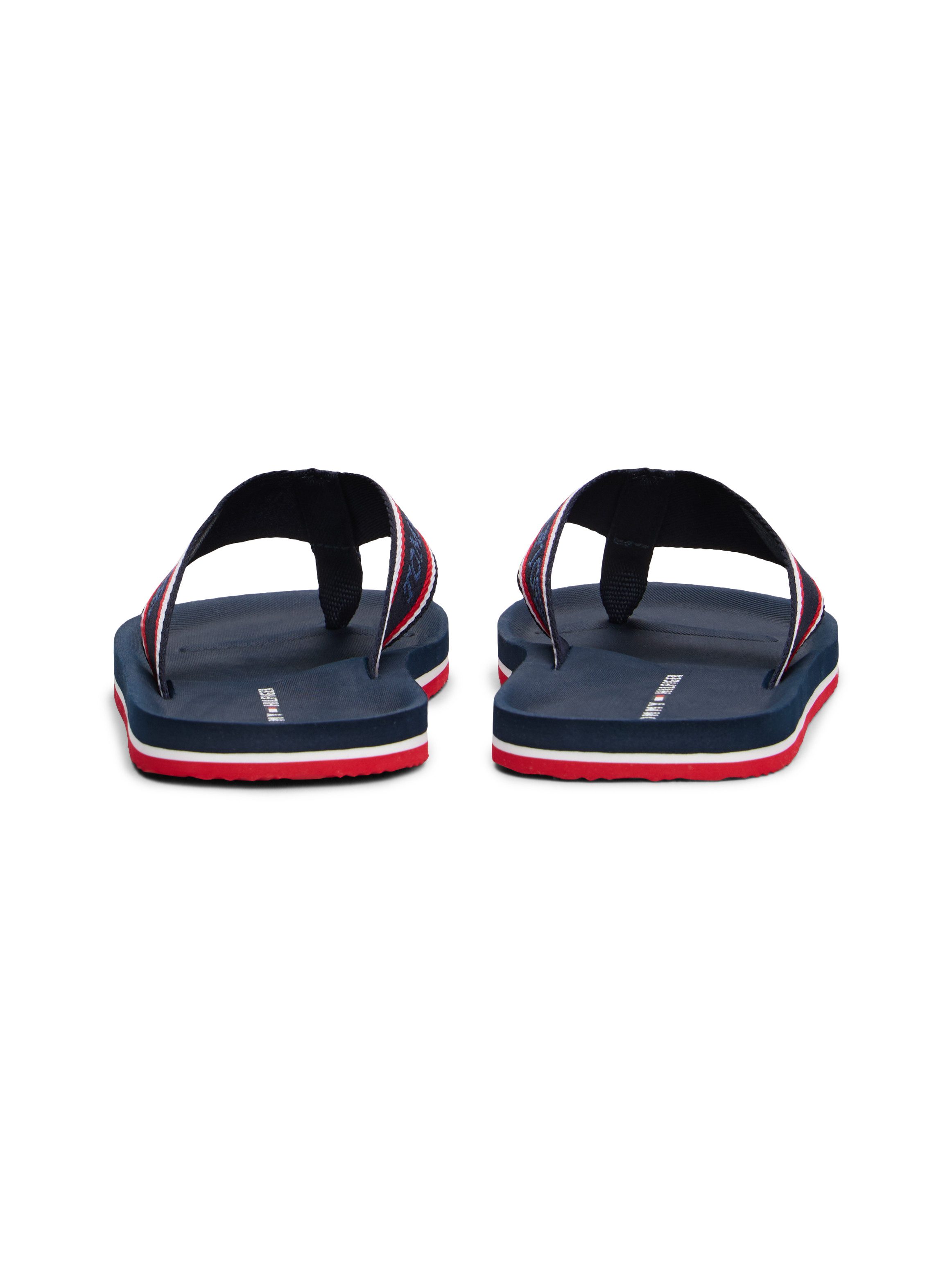 Tommy Hilfiger COMFORT HILFIGER BEACH SANDAL Zehentrenner, Sommerschuh, Str günstig online kaufen