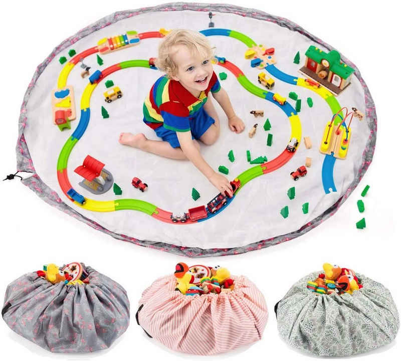 all Kids United Aufbewahrungstasche Spielzeug-Beutel (140cm, Aufräumsack & Spieldecke), Spielzeugsack