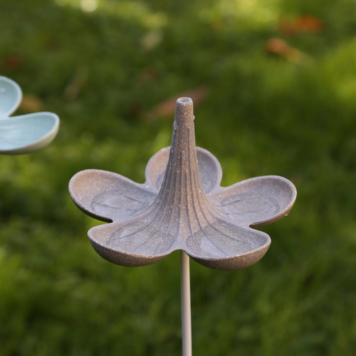 MARELIDA Vogeltränke »Schmetterlingstränke Blume Futterstelle mit