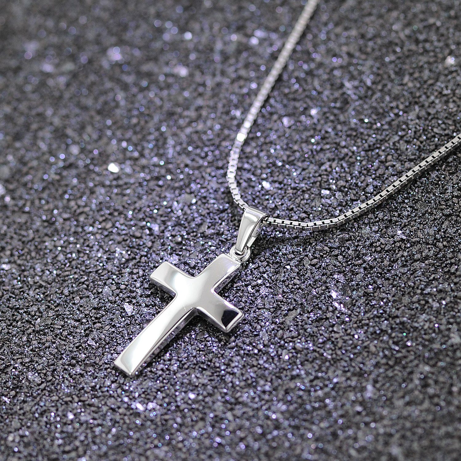 trendor Kette mit Anhänger Kreuz 21 günstig online kaufen