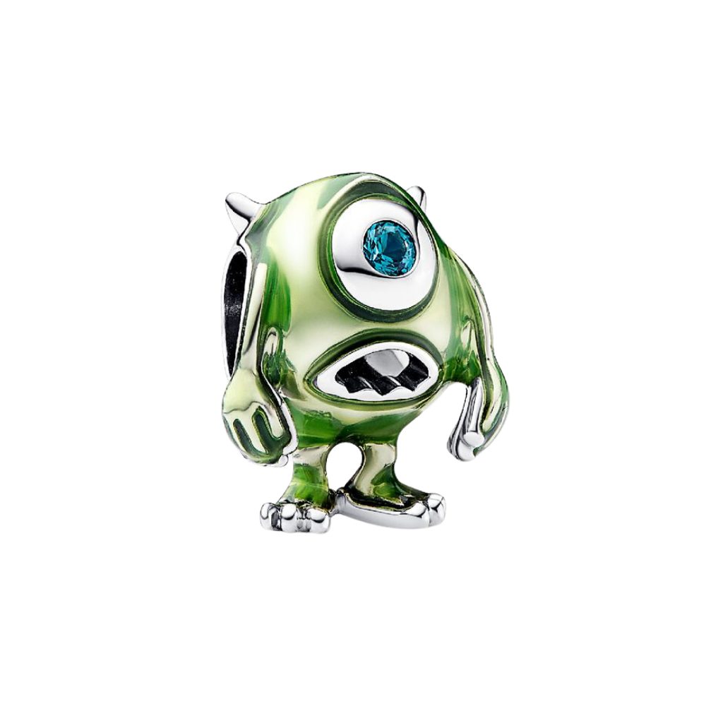 Pandora Charm-Einhänger 792754C01*, Monster AG, Disney, Grün, Kristall