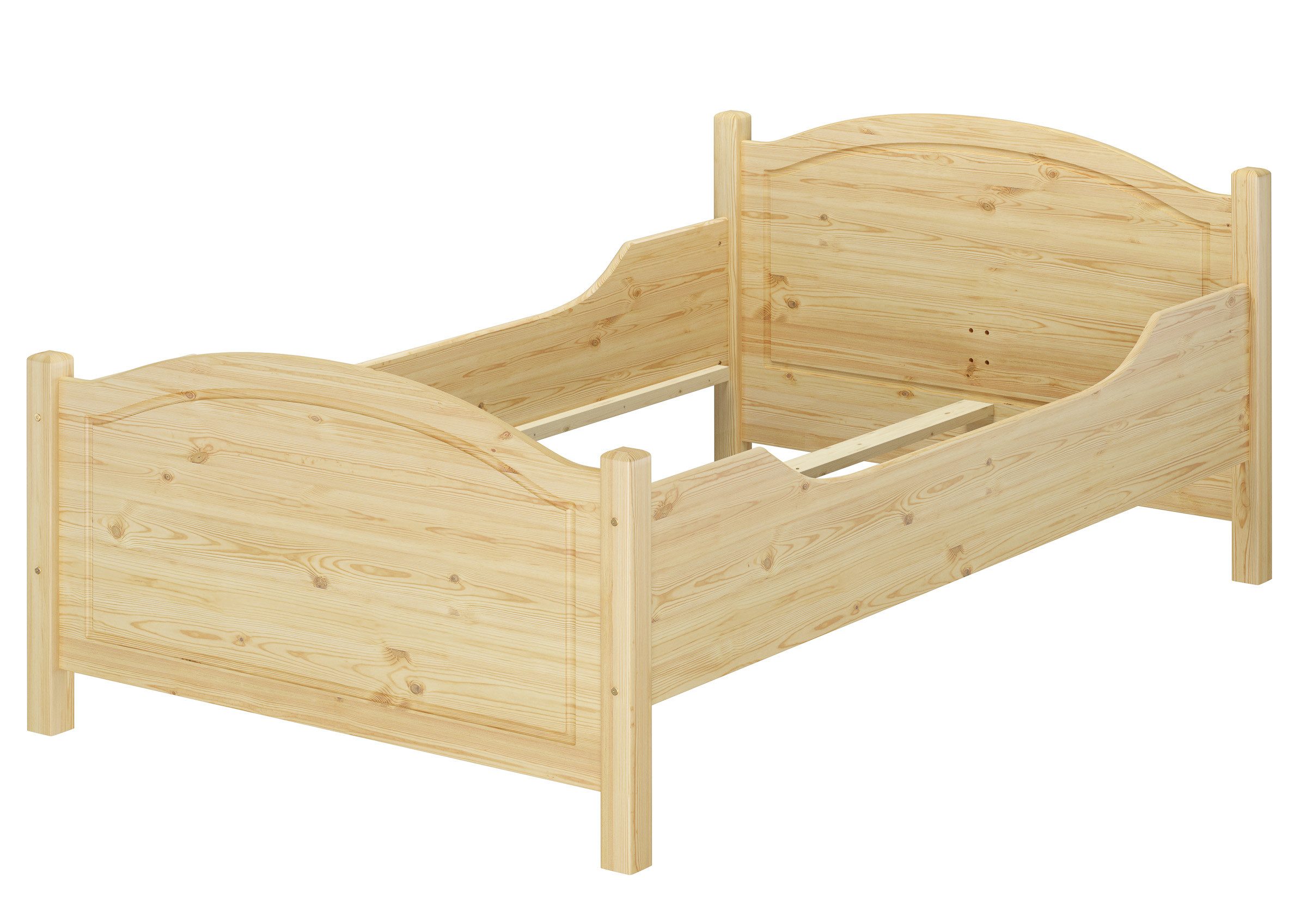 ERST-HOLZ Bett Breites Bettgestell Hoch für günstig online kaufen