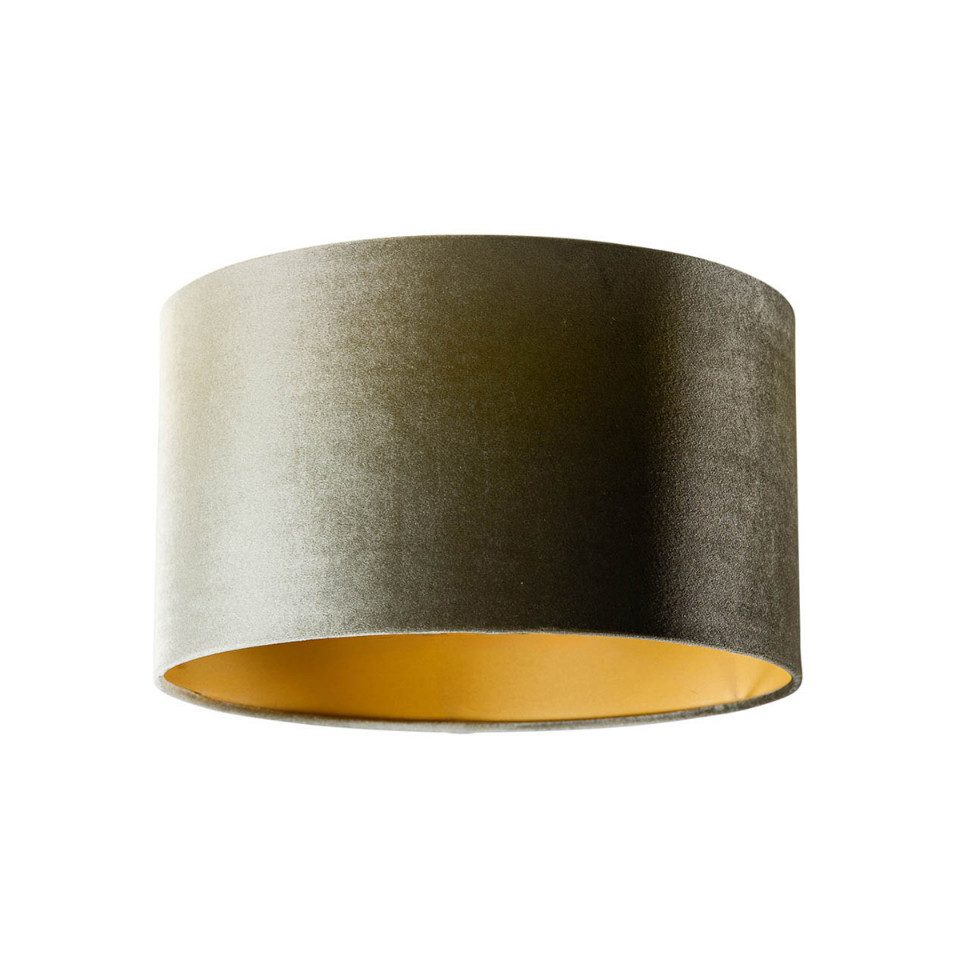 Qazqa Lampenschirm Cilinder velours günstig online kaufen