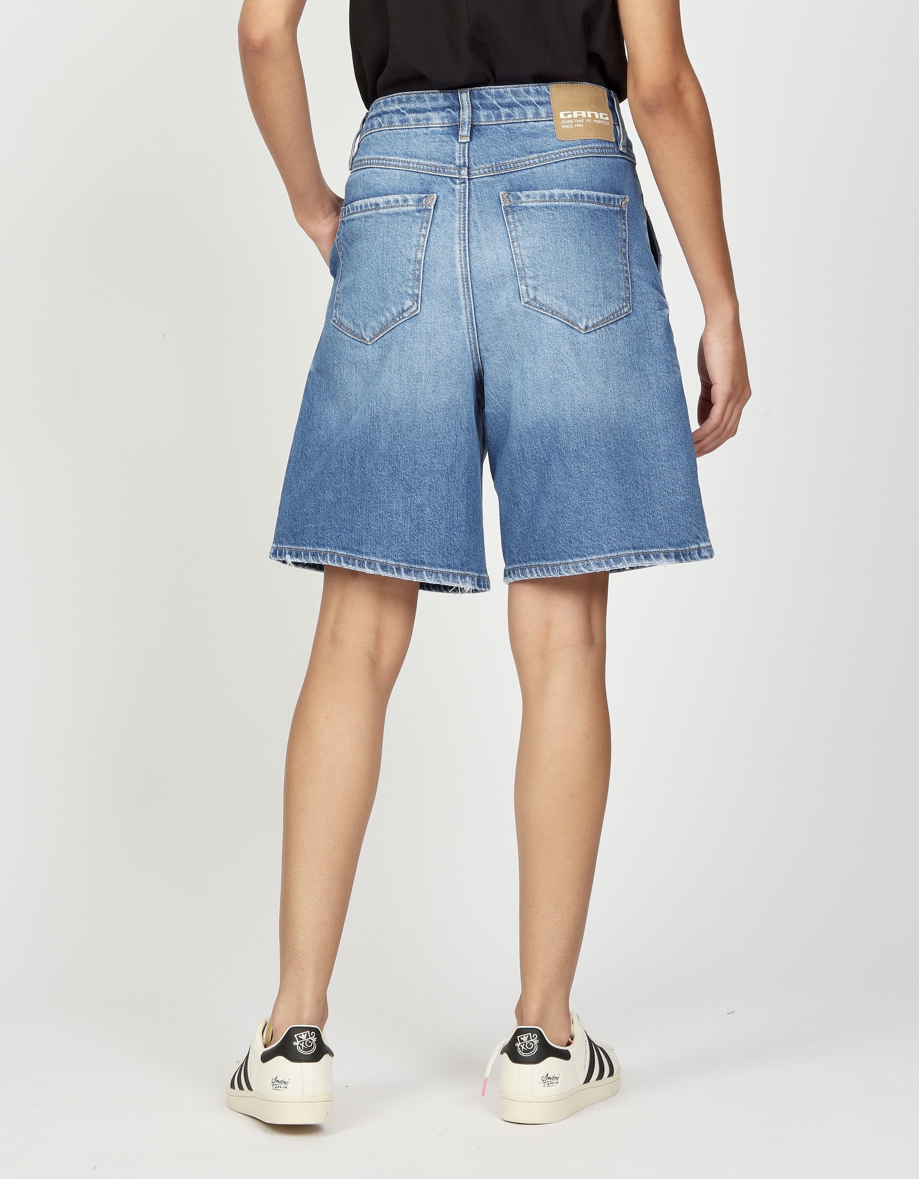 GANG Bermudas 94WANDA BERMUDA mit Bundfalten günstig online kaufen