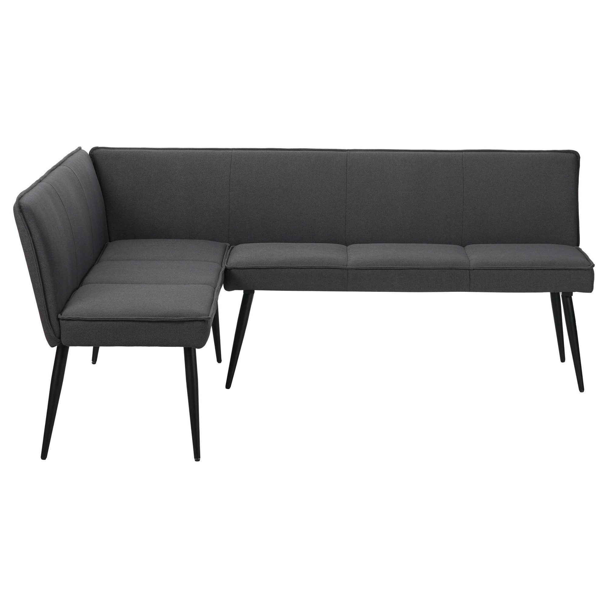 OTTO home Eckbankgruppe Danny/Ianna/Derrek, (Set, 4-tlg., Eckbankgruppe mit Tisch, Eckbank, Stühle), Sitzgruppe, Eckbank und Stühle bequem gepolstert, Tisch 120x80 cm