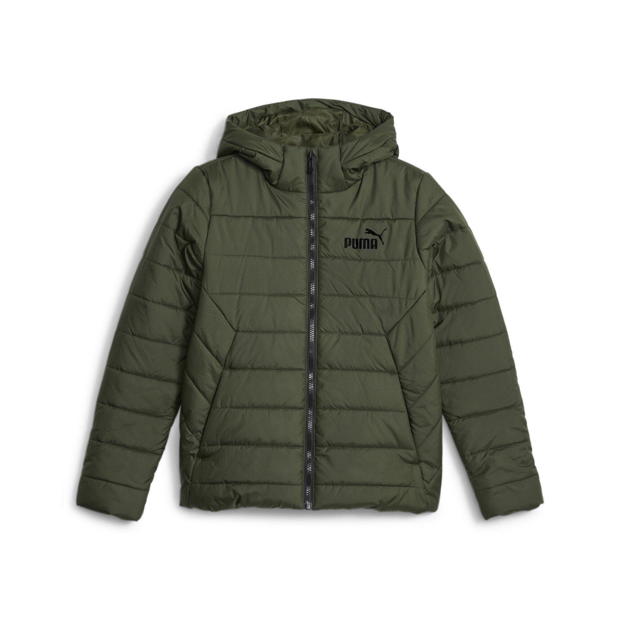 PUMA Winterjacke Essentials Jacke Jungen Green Myrtle