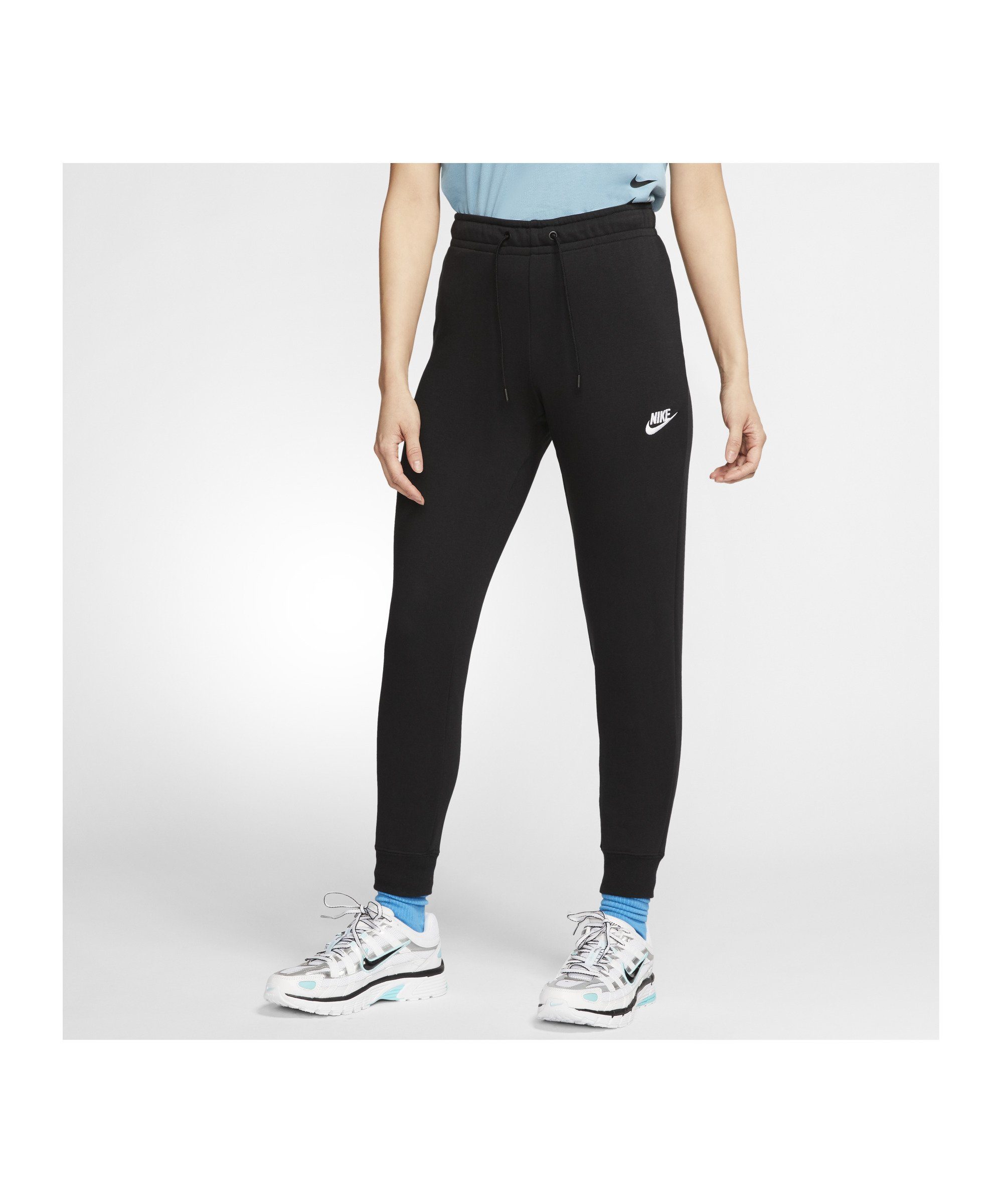 Fleece Essential schwarz Pants Jogger Damen Nike Jogginghose Sportswear