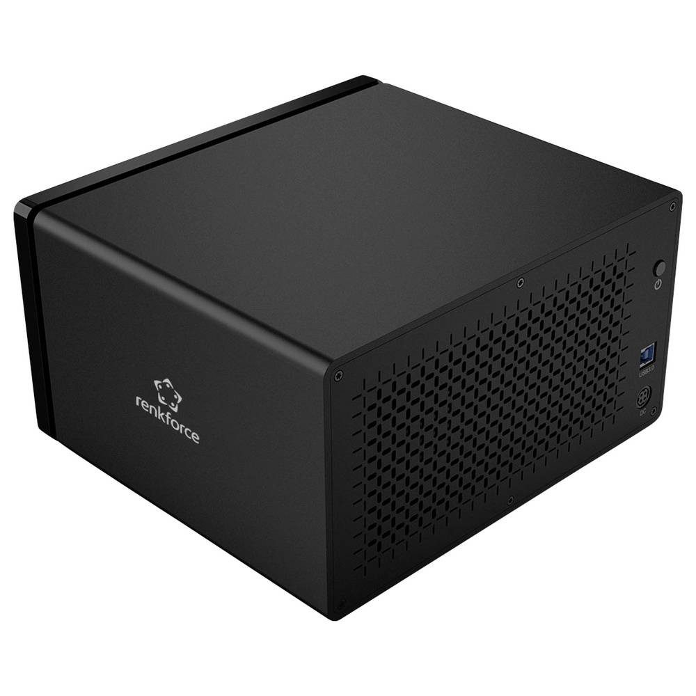 Renkforce Festplatten-Gehäuse RF-6647854, Metall-Gehäuse, UASP Unterstützung