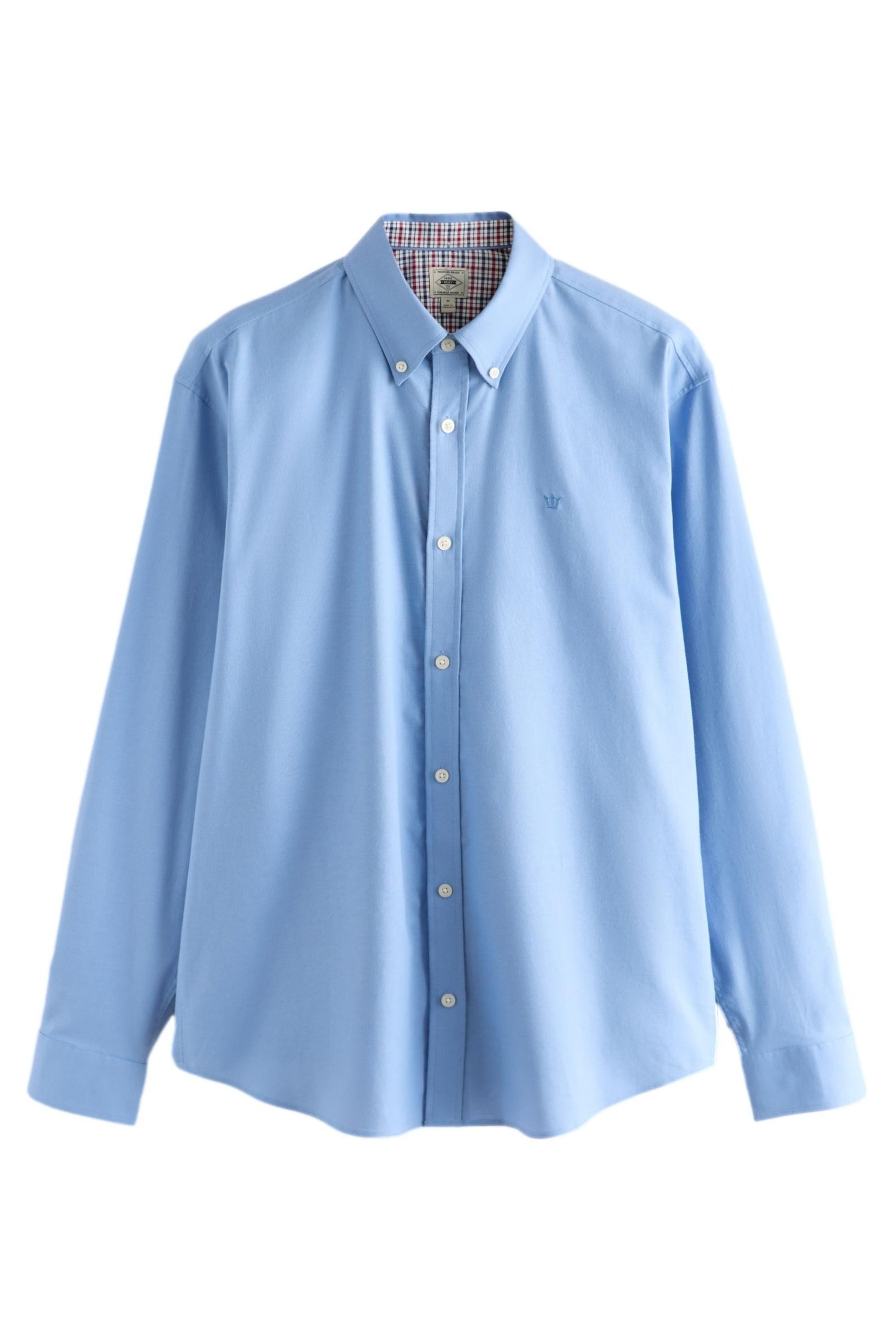 Next Langarmhemd Langärmeliges Oxfordhemd mit Stretch günstig online kaufen