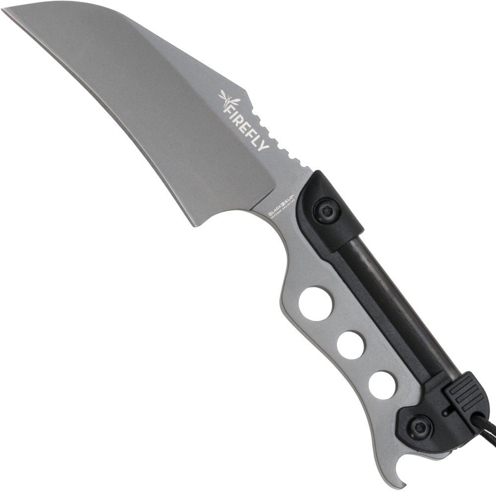 Universalmesser Haller BlackField FIREFLY Feststehendes Messer mit Edelstahl Griff