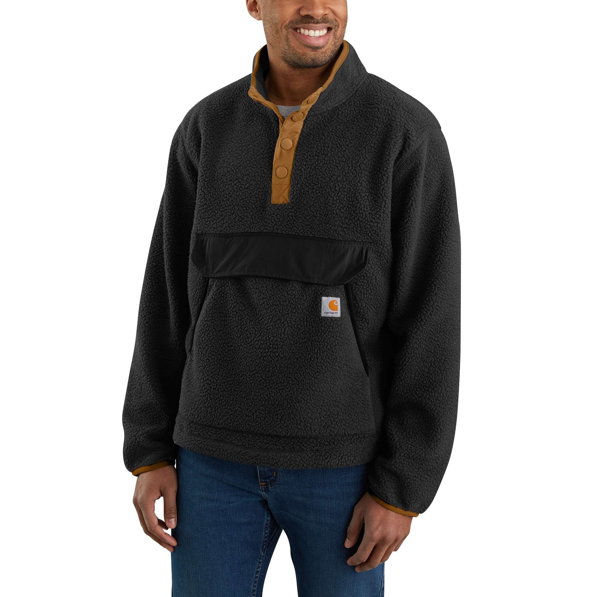 Carhartt Stehkragenpullover Carhartt RELAXED FIT FLEECE PULLOVER 104991 (1- günstig online kaufen