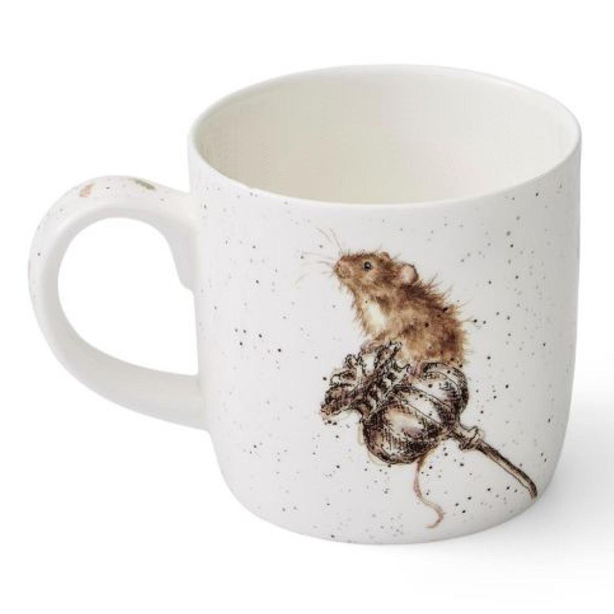 Wrendale Becher Wrendale Designs Porzellan-Becher Land-Maus Pusteblume, Porzellan