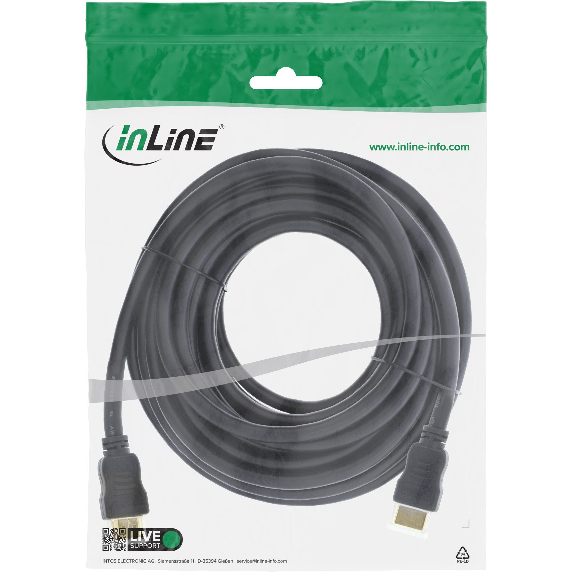 Inline TV-Kabel