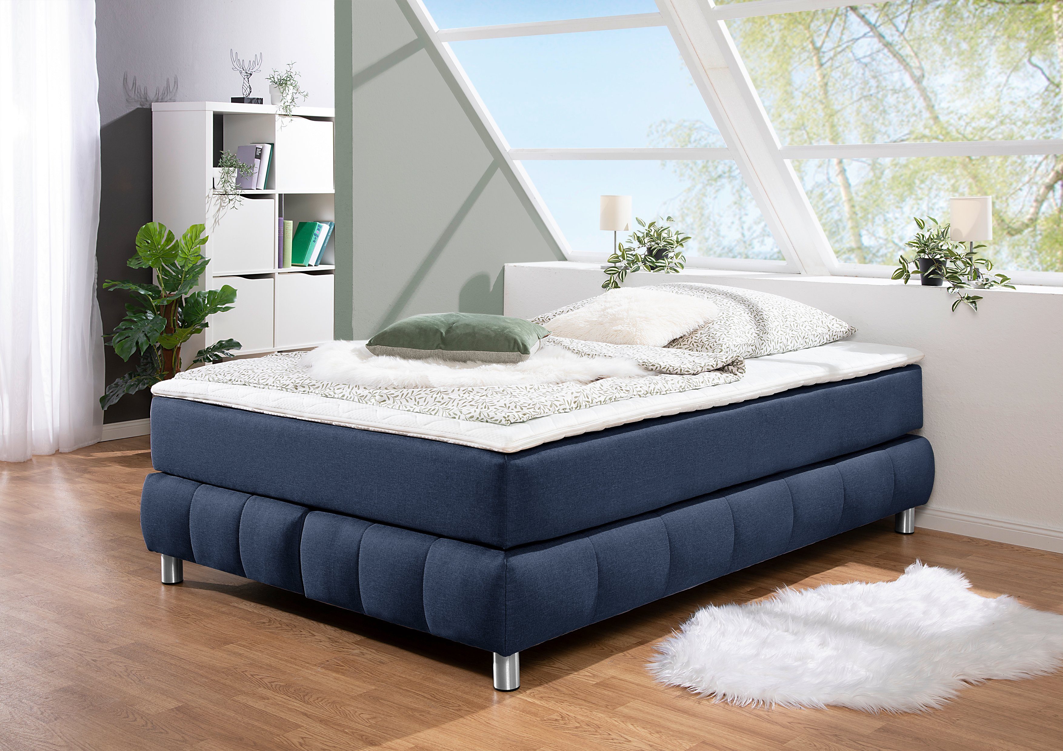 andas Boxspringbett Salo, Ohne Kopfteil, inkl. günstig online kaufen