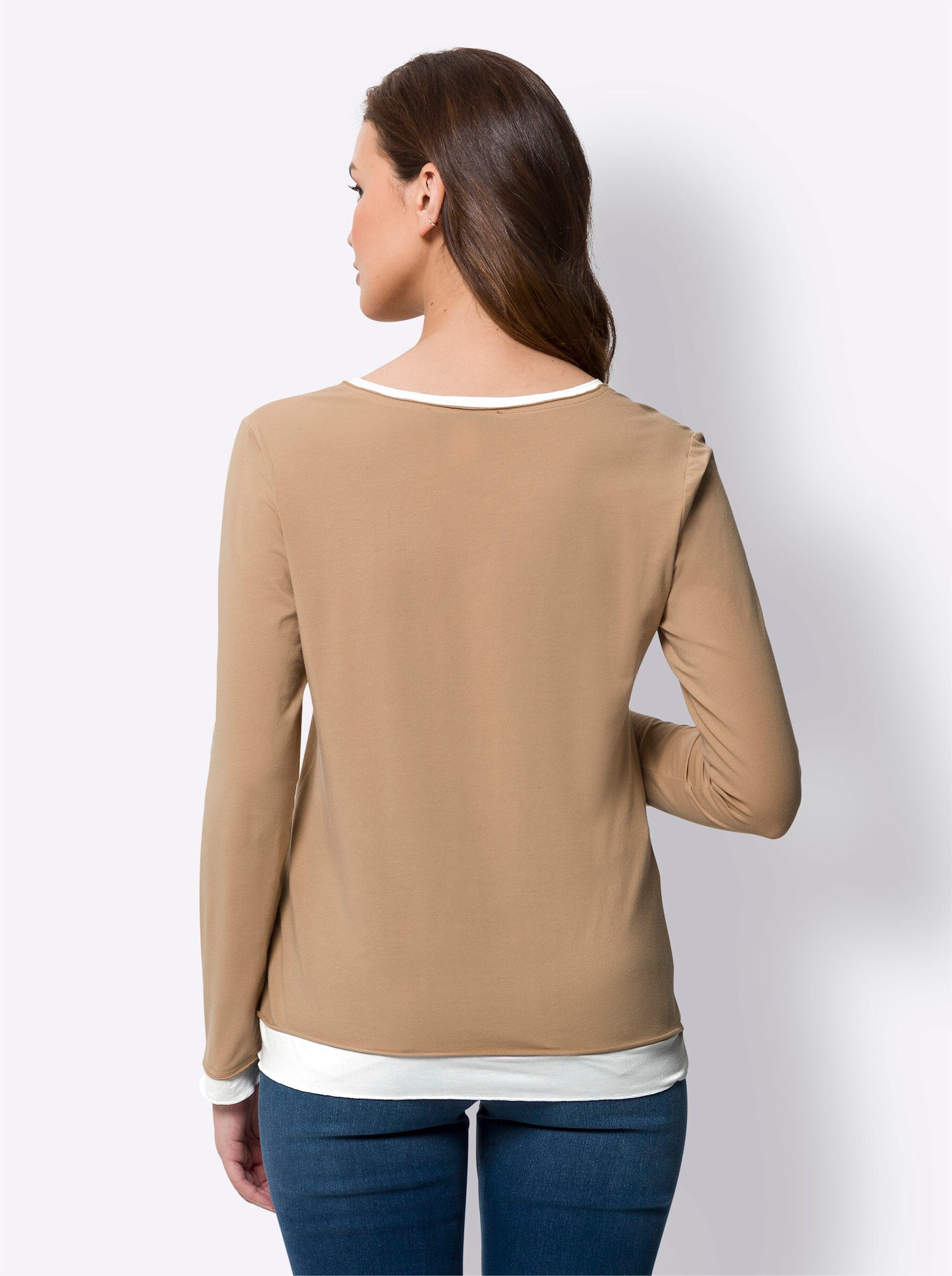 heine T-Shirt 2-in-1-Langarmshirt günstig online kaufen
