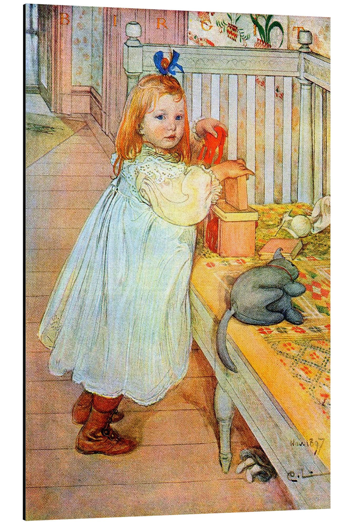 Posterlounge Wandbild Birgit, Carl Larsson, erhältlich als Poster, Leinwandbild, Wandsticker oder Acrylglasbild