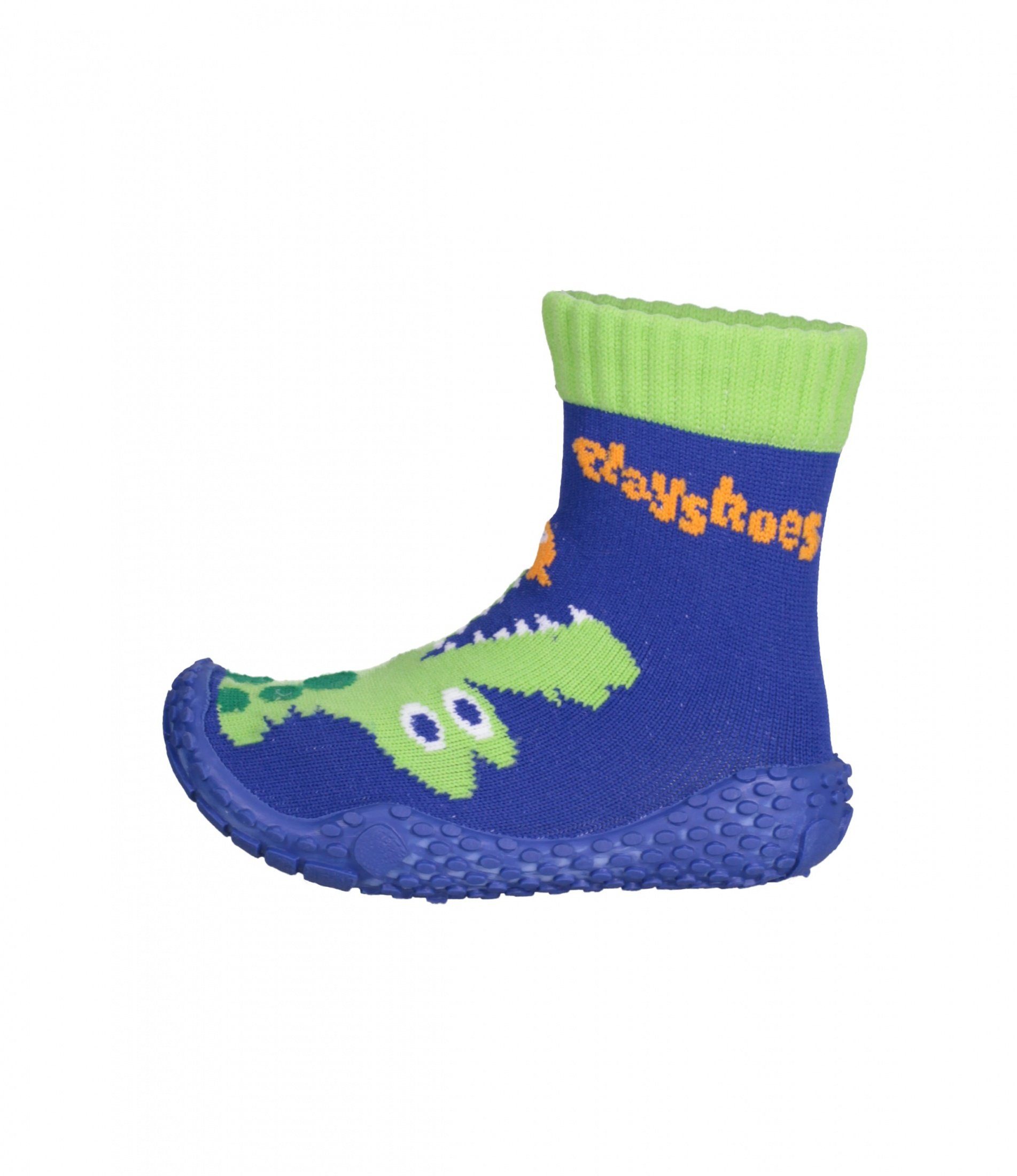 Krokodil Badeschuh Aqua-Socke Playshoes