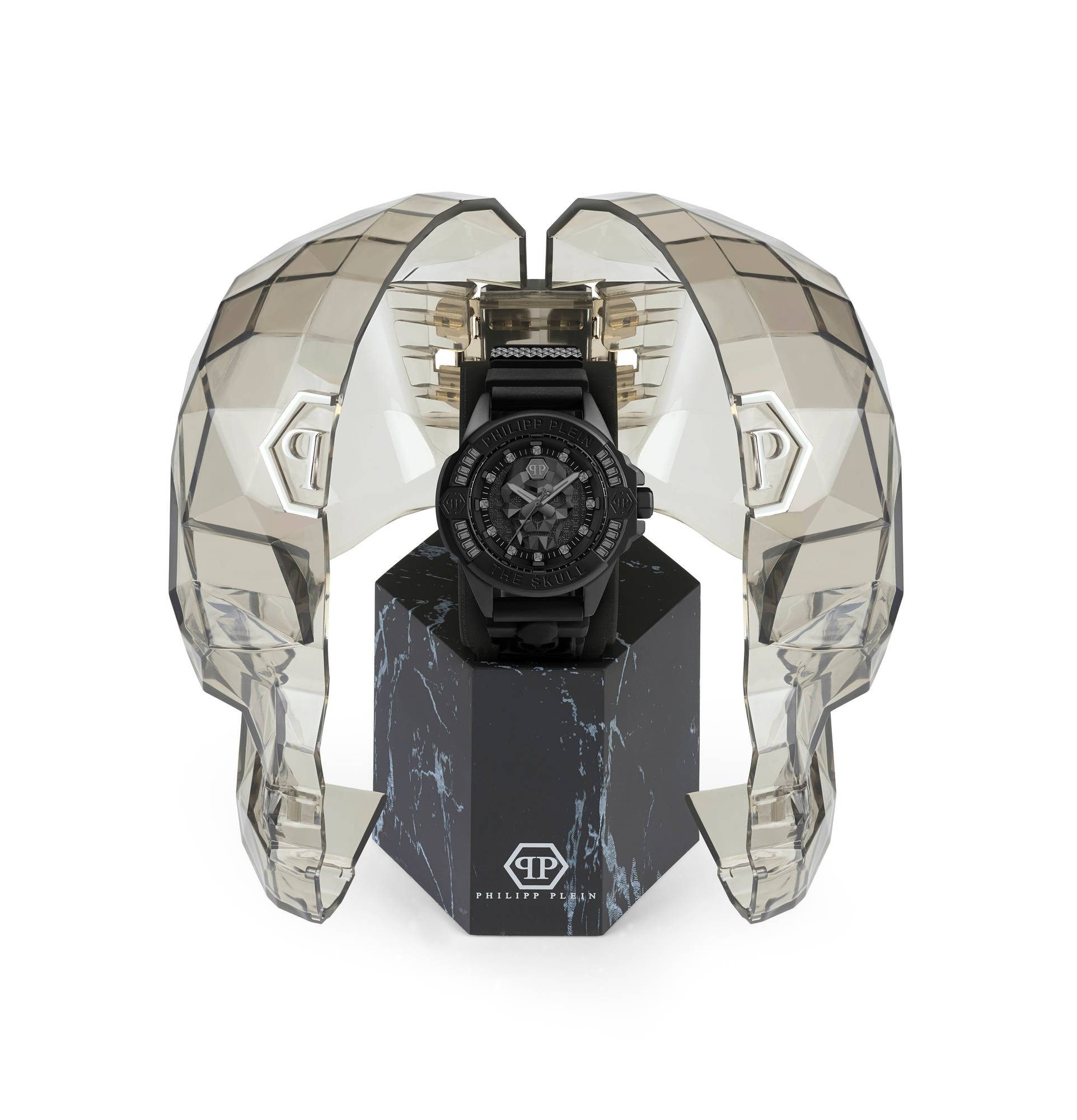 PHILIPP PLEIN Quarzuhr The $kull Genderless Crystal – Bild 5 von 5