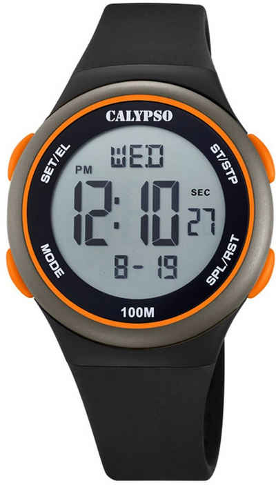 CALYPSO WATCHES Digitaluhr Color Splash, K5804/3, ideal auch als Geschenk