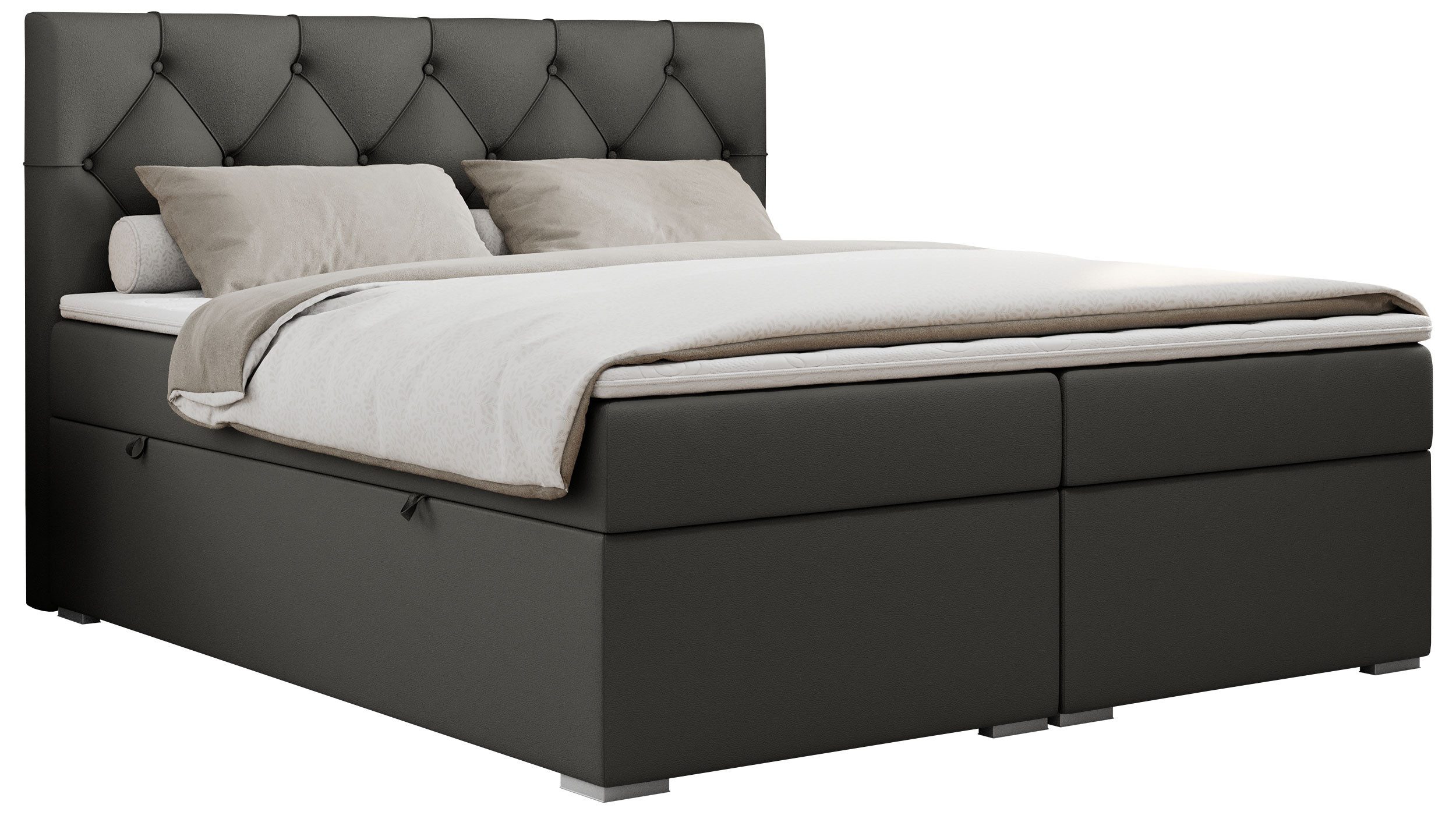 MKS MÖBEL Boxspringbett ALDA (Set, Packung, günstig online kaufen