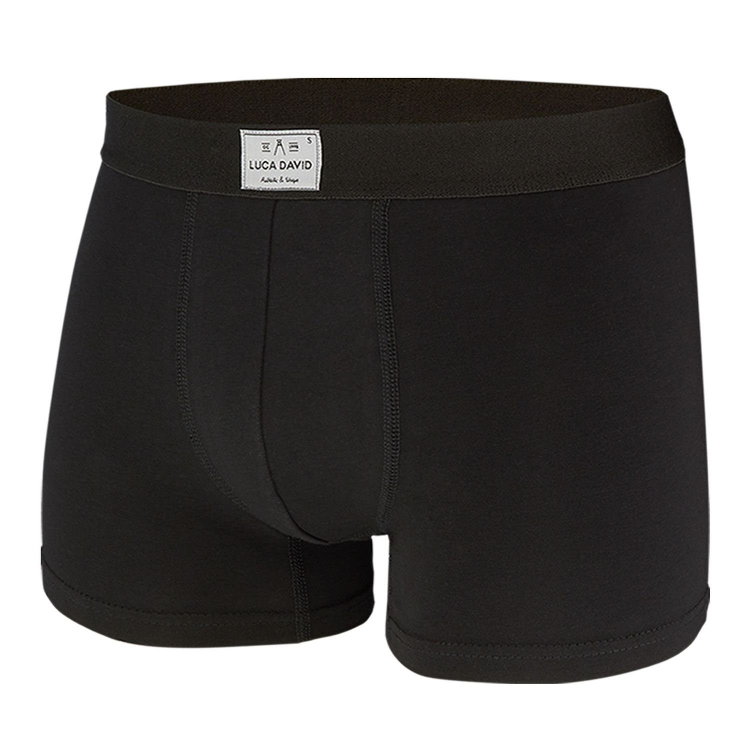 Luca David Boxershorts (7-St) ohne Eingriff, im 7er Pack