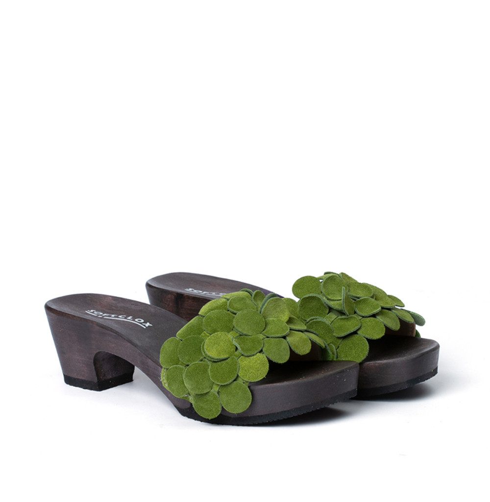 Softclox KAMILLA Kaschmir kiwi (dunkel) Pantolette günstig online kaufen
