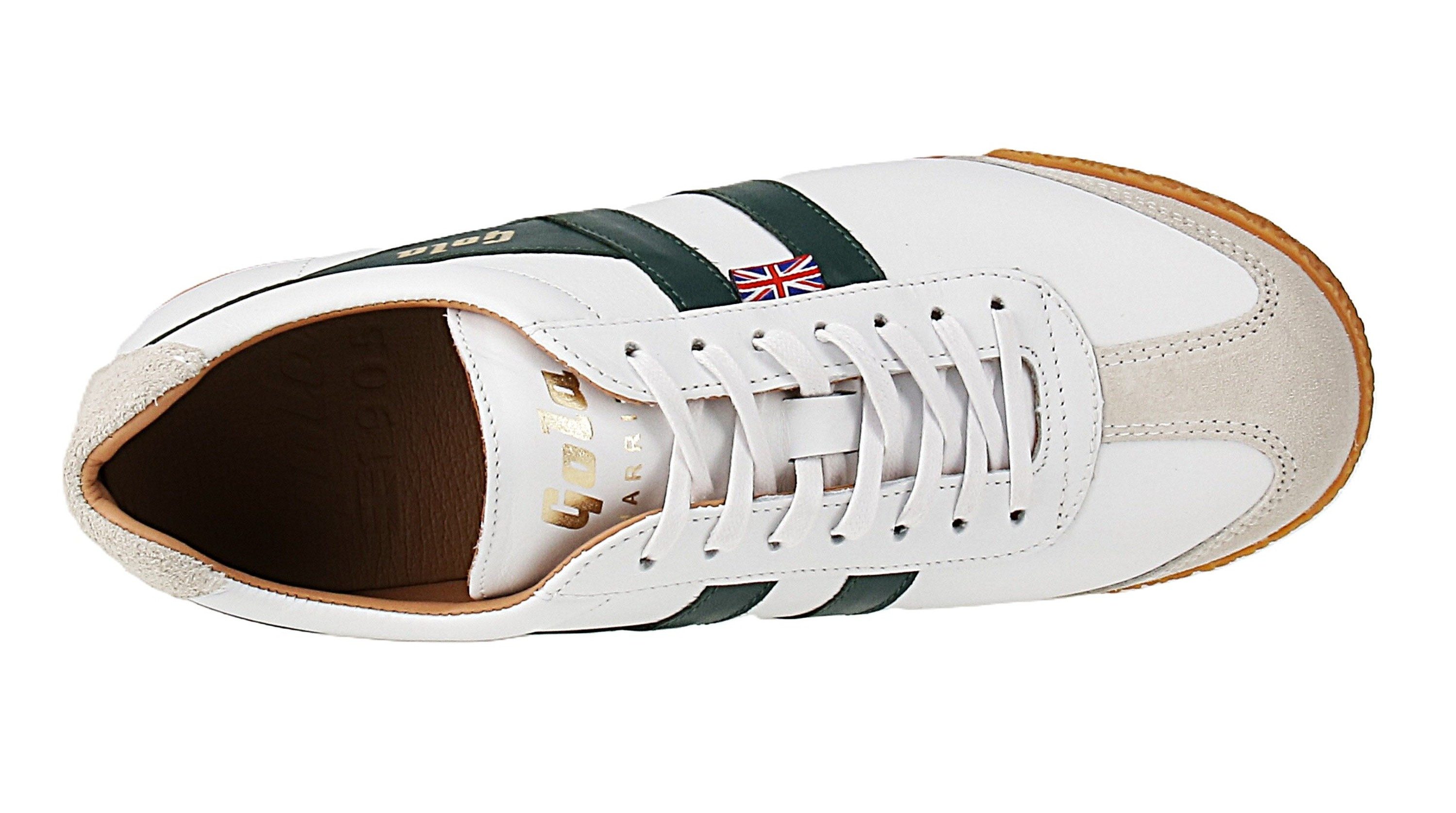 Gola Gola Harrier Elite 2 Trainer - Herren Sneaker - White-Dark-Green Sneaker