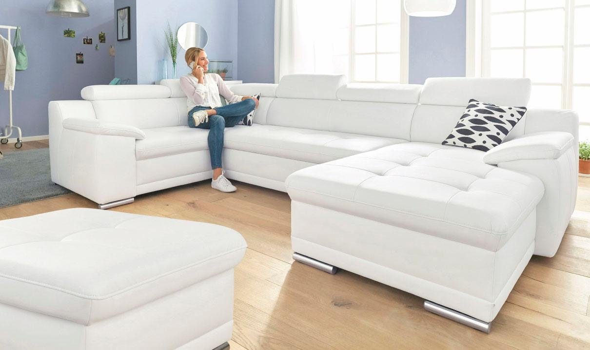 sit&more Wohnlandschaft Andiamo U-Form, mit Kopfteilverstellung, wahlweise günstig online kaufen