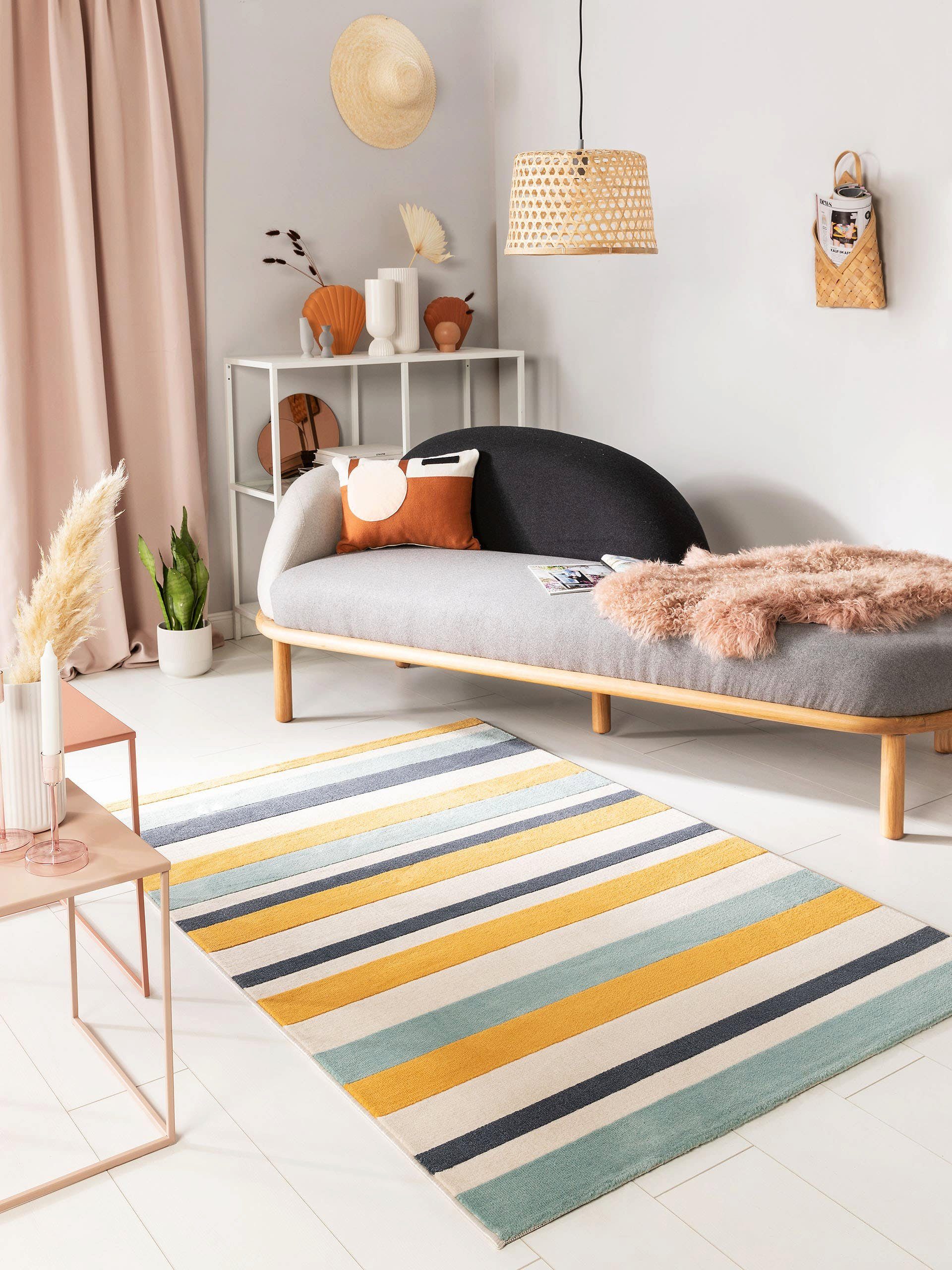 benuta Teppich Dessert, rechteckig, Höhe: 6 mm, Kunstfaser, Berber, Ethno-S günstig online kaufen