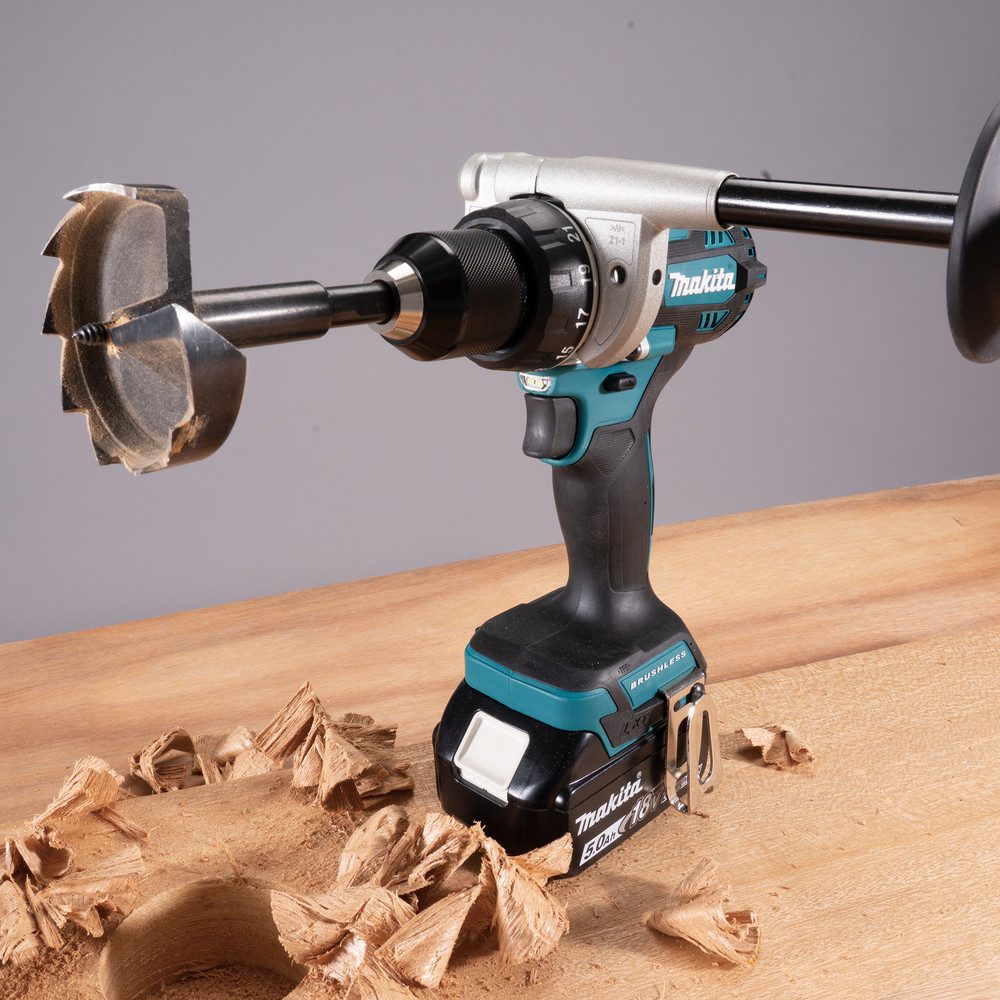 Makita Akku-Schlagbohrschrauber »DHP492Z« 18V, max. 141 Nm, ohne Akku und Ladegerät, extra stark + bürstenlos für intensive Bohrungen mit und ohne Schlag
