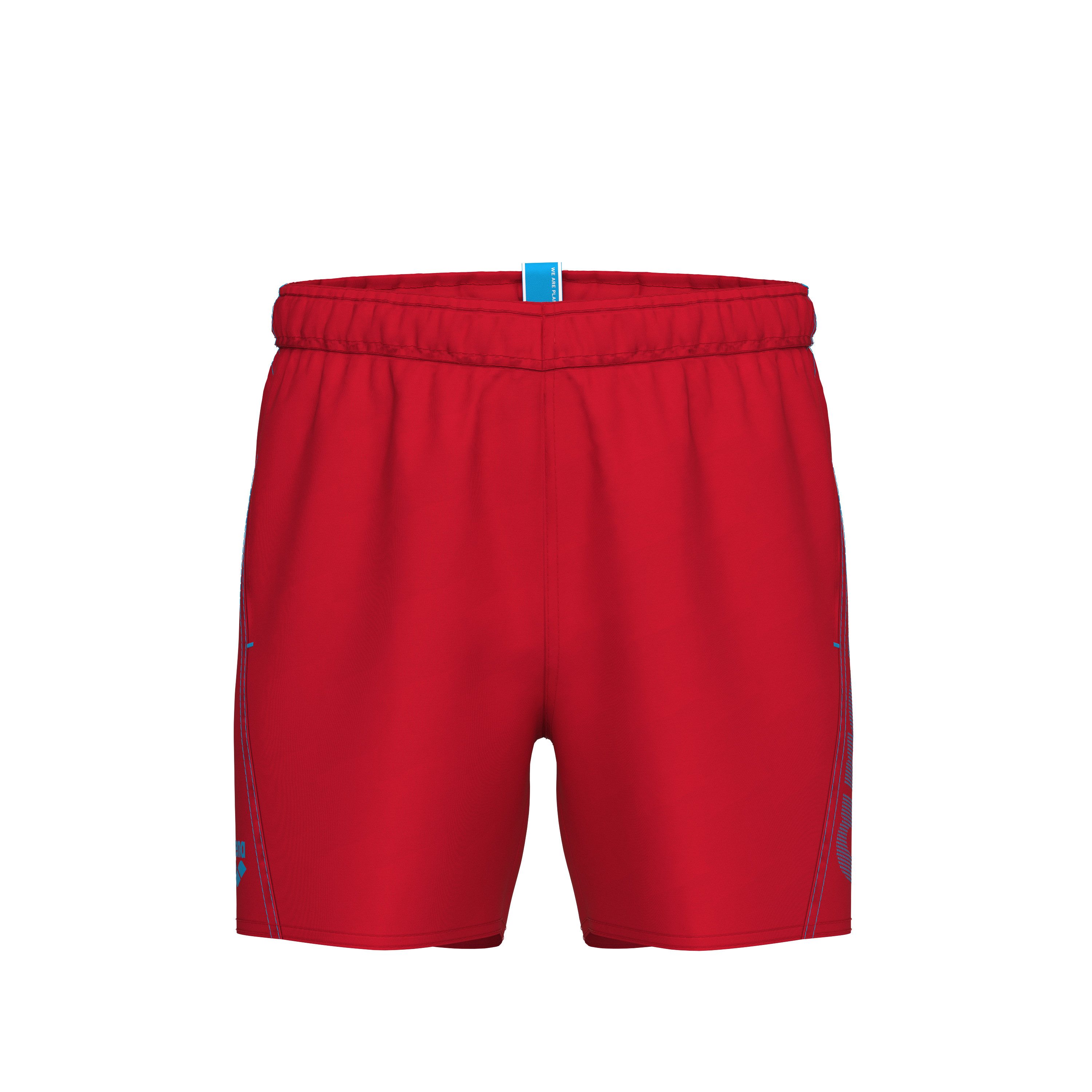 Arena Badeshorts FUNDAMENTALS ARENA LOGO JR BOXER R für Kinder, mit Seitentaschen, mit Mesh-Innenslip, schnelltrocknend
