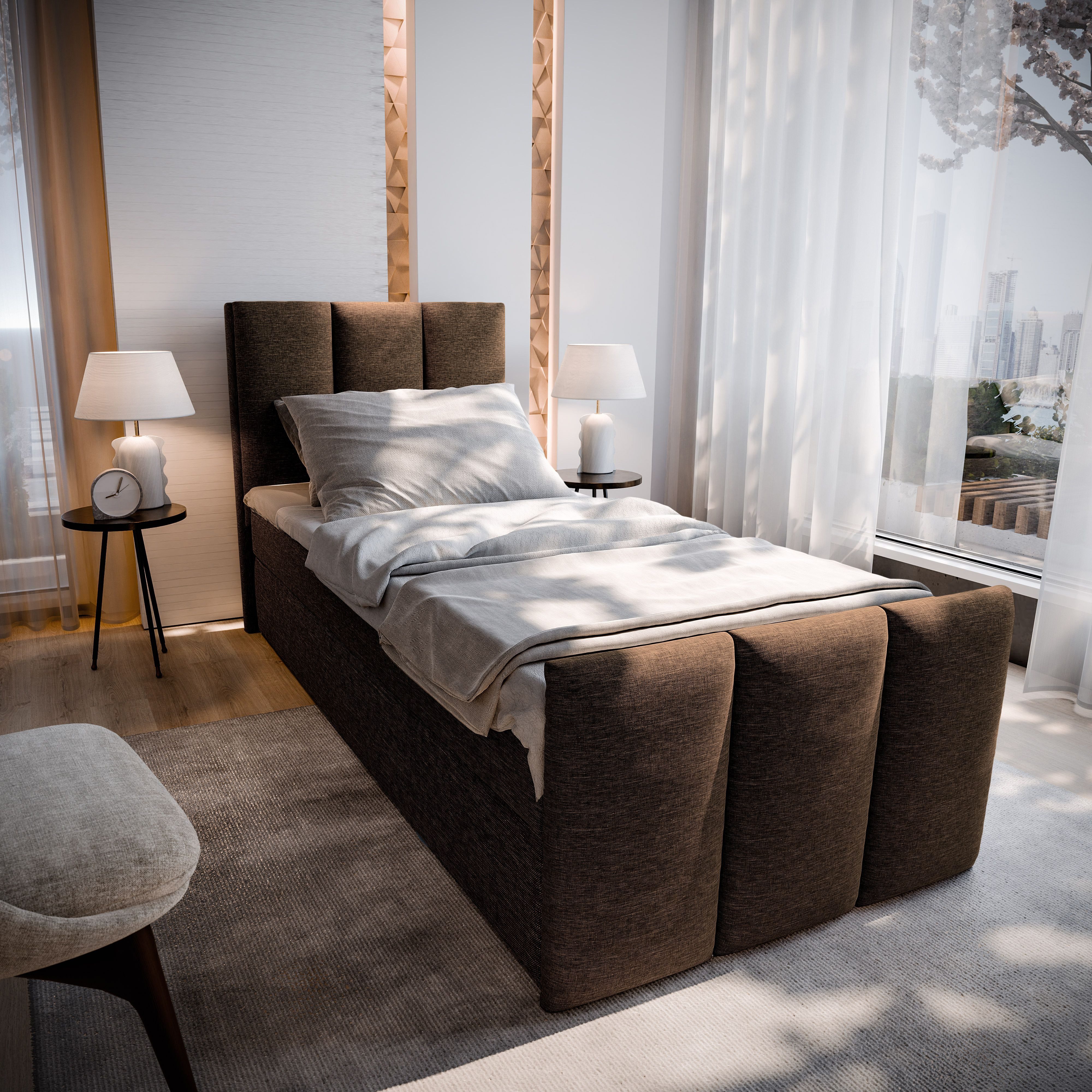Masseno Boxbett LAGO 90x200 cm mit günstig online kaufen