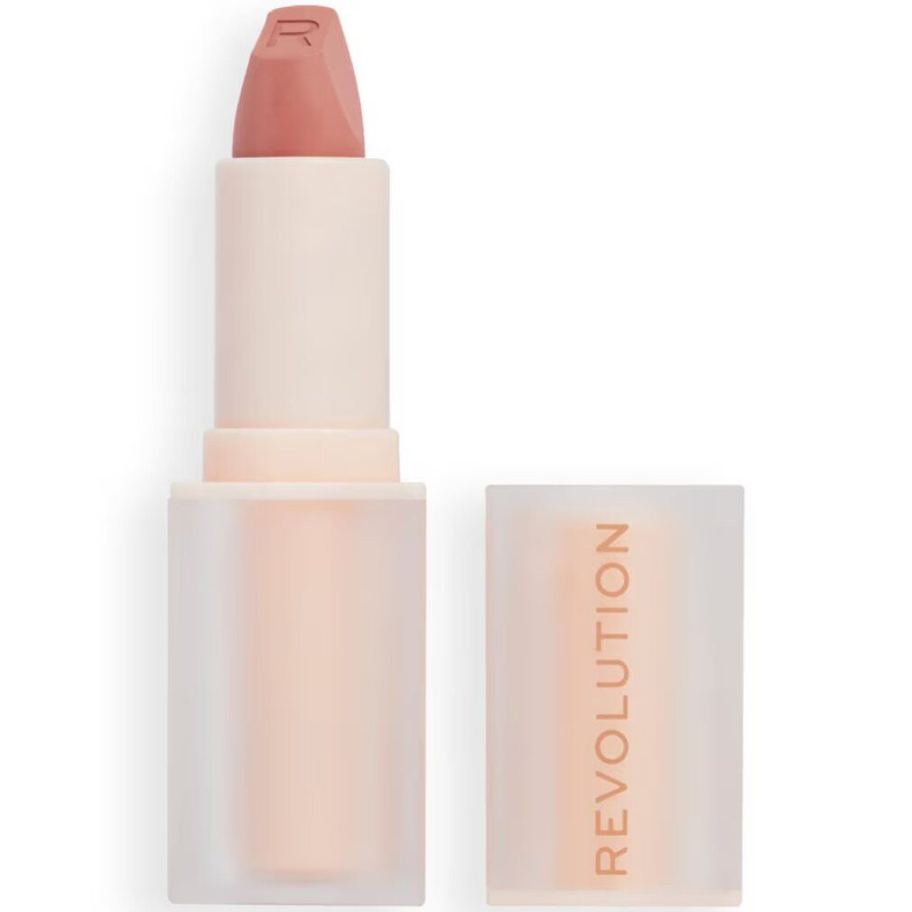 MAKE UP REVOLUTION Lippenstift Makeup Revolution London Lip Allure Soft Satin Lippenstift Queen Pink