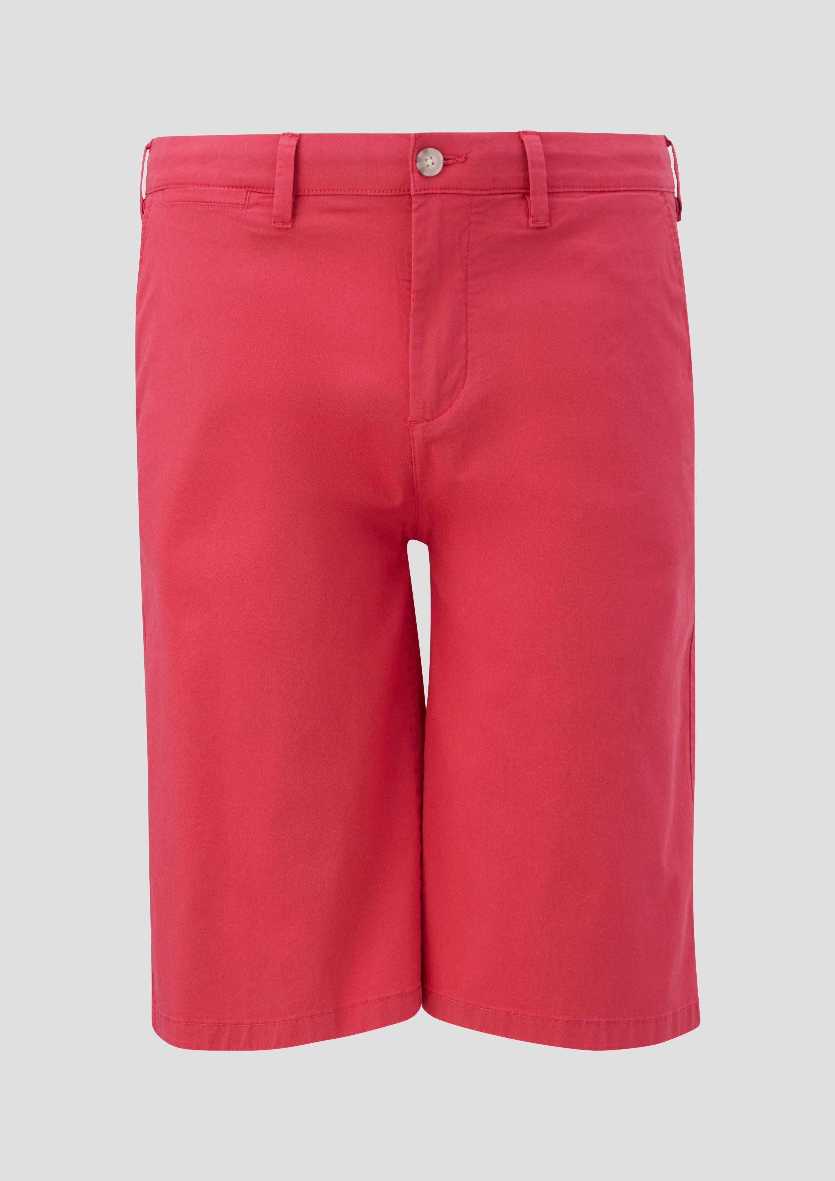 s.Oliver Bermudas Bermuda-Hose aus Baumwollstretch