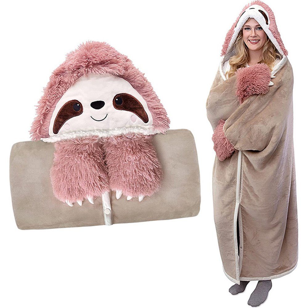 Wohndecke Faultier Decke, Weich und bequem günstig online kaufen