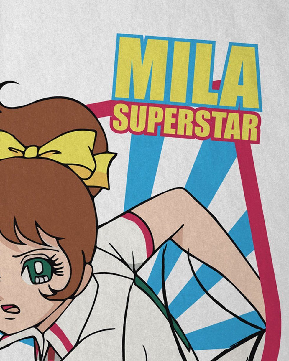 Mila team weiß style3 japan Volleyball T-Shirt Herren anime Print-Shirt manga