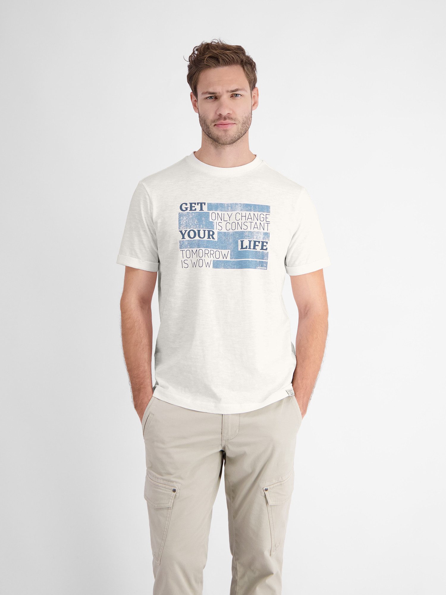 LERROS T-Shirt LERROS T-Shirt mit modischem Print
