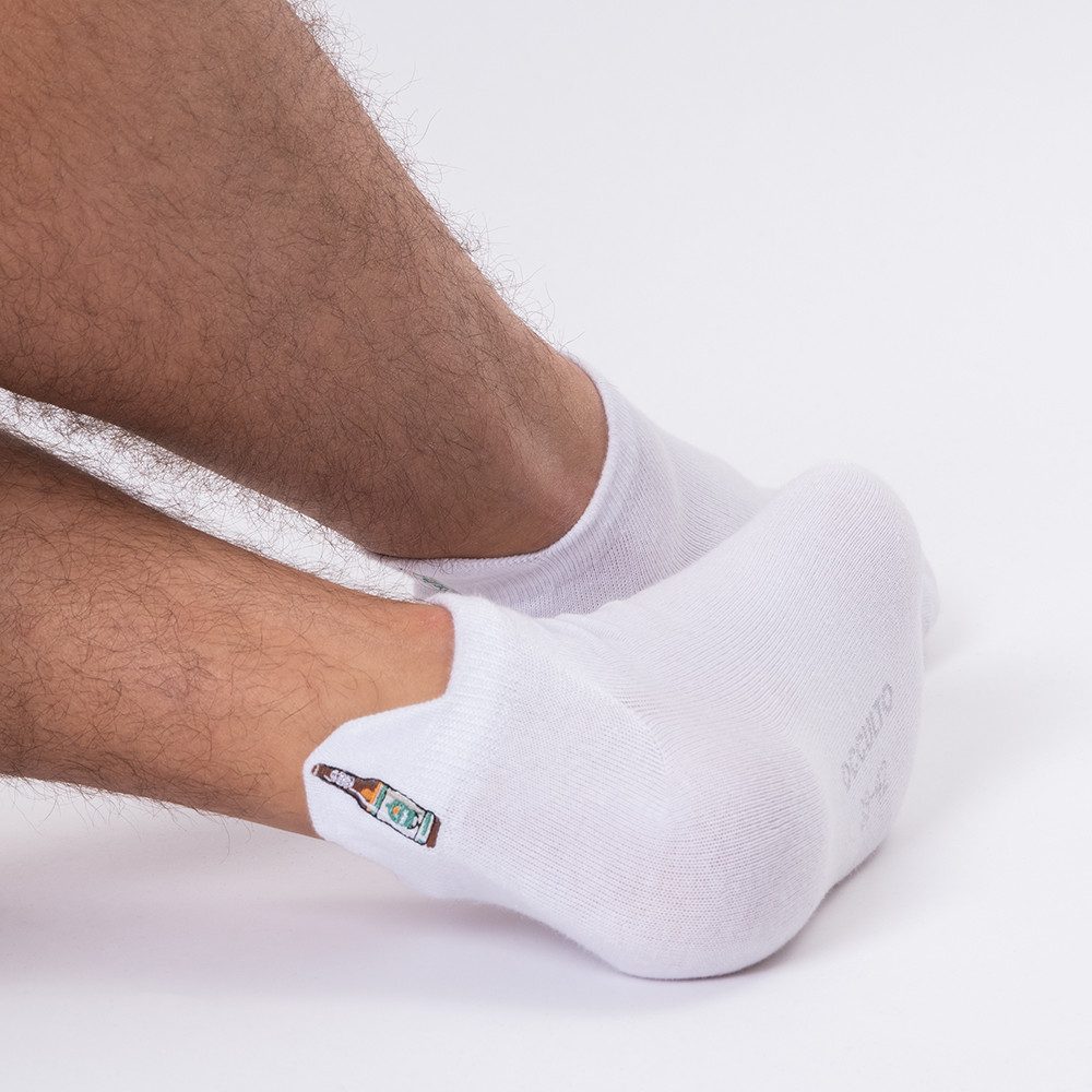 OCCULTO Sneakersocken Damen & Herren Motiv Sneaker Socken 6er Pack (Modell: Luca) (6-Paar)