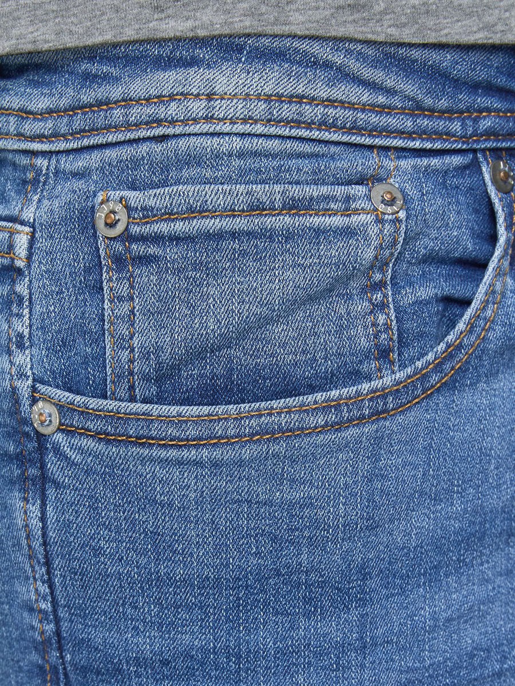 Jack & Jones Regular-fit-Jeans Jeans TIM Straight Legs Flat Front TIM ORIGINAL (1-tlg) TIM JJ ORIGINAL