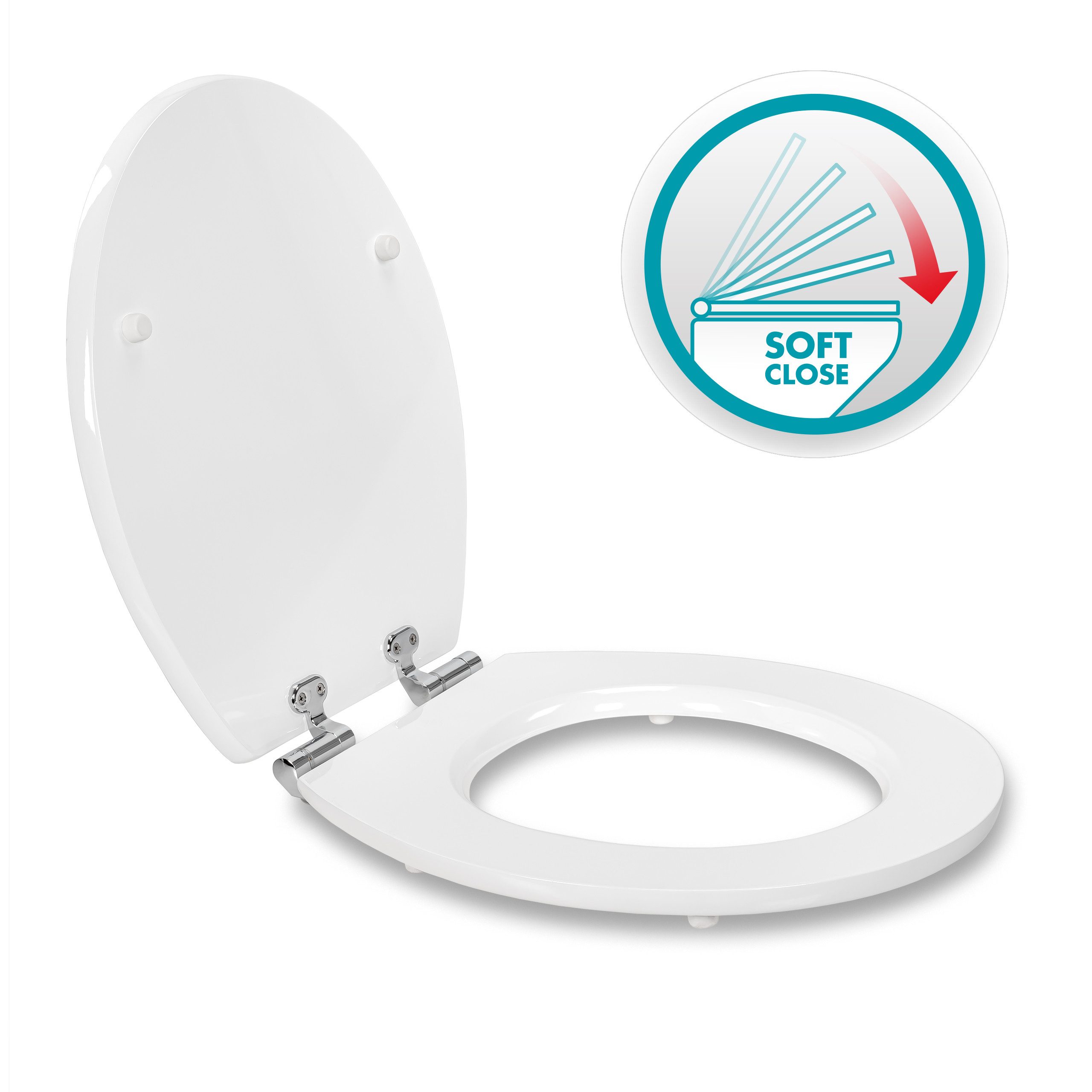 Sitzplatz WC-Sitz Holzkern WC-Sitz mit Absenkautomatik, günstig online kaufen