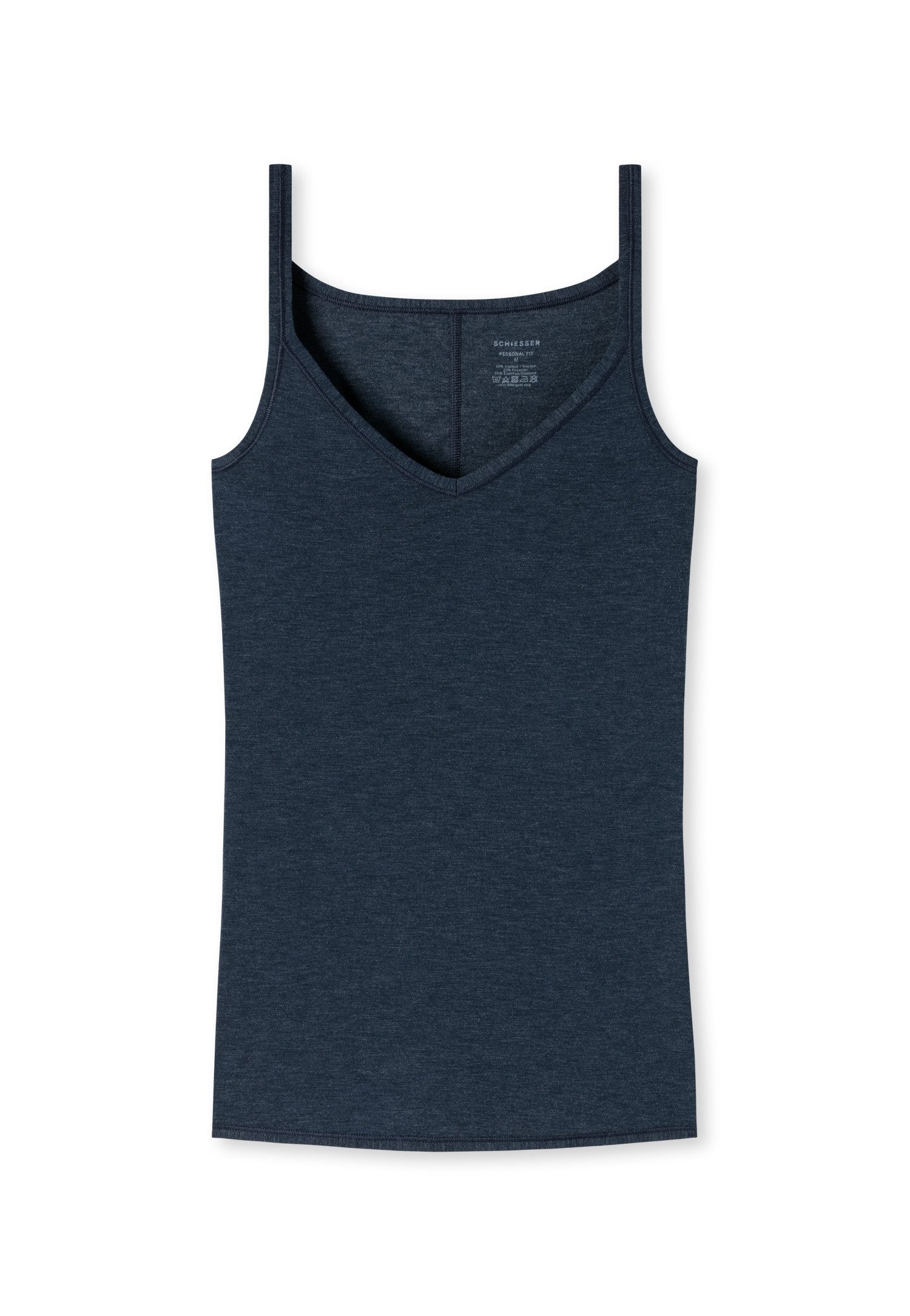 Schiesser Spaghettitop Personal Fit V-Ausschnitt, atmungsaktiv, schmale Trä günstig online kaufen