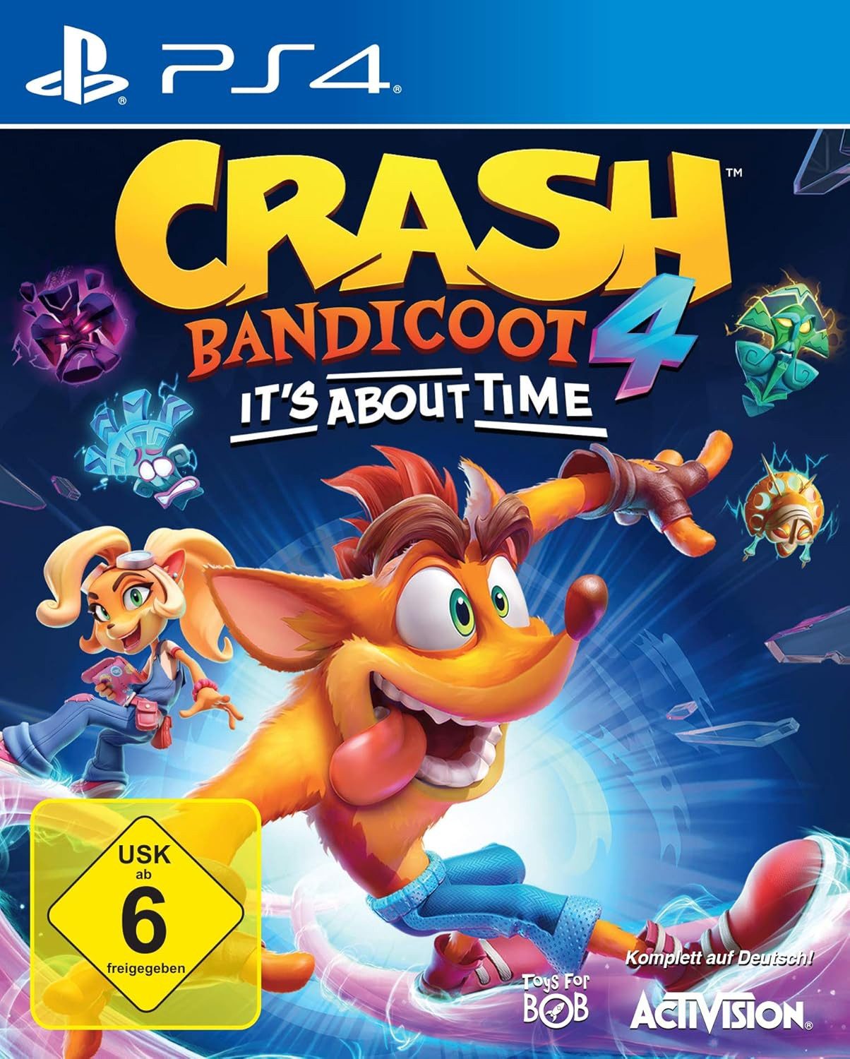 Crash Bandicoot 4 - It´s About Time PS4 Spiel Playstation 4